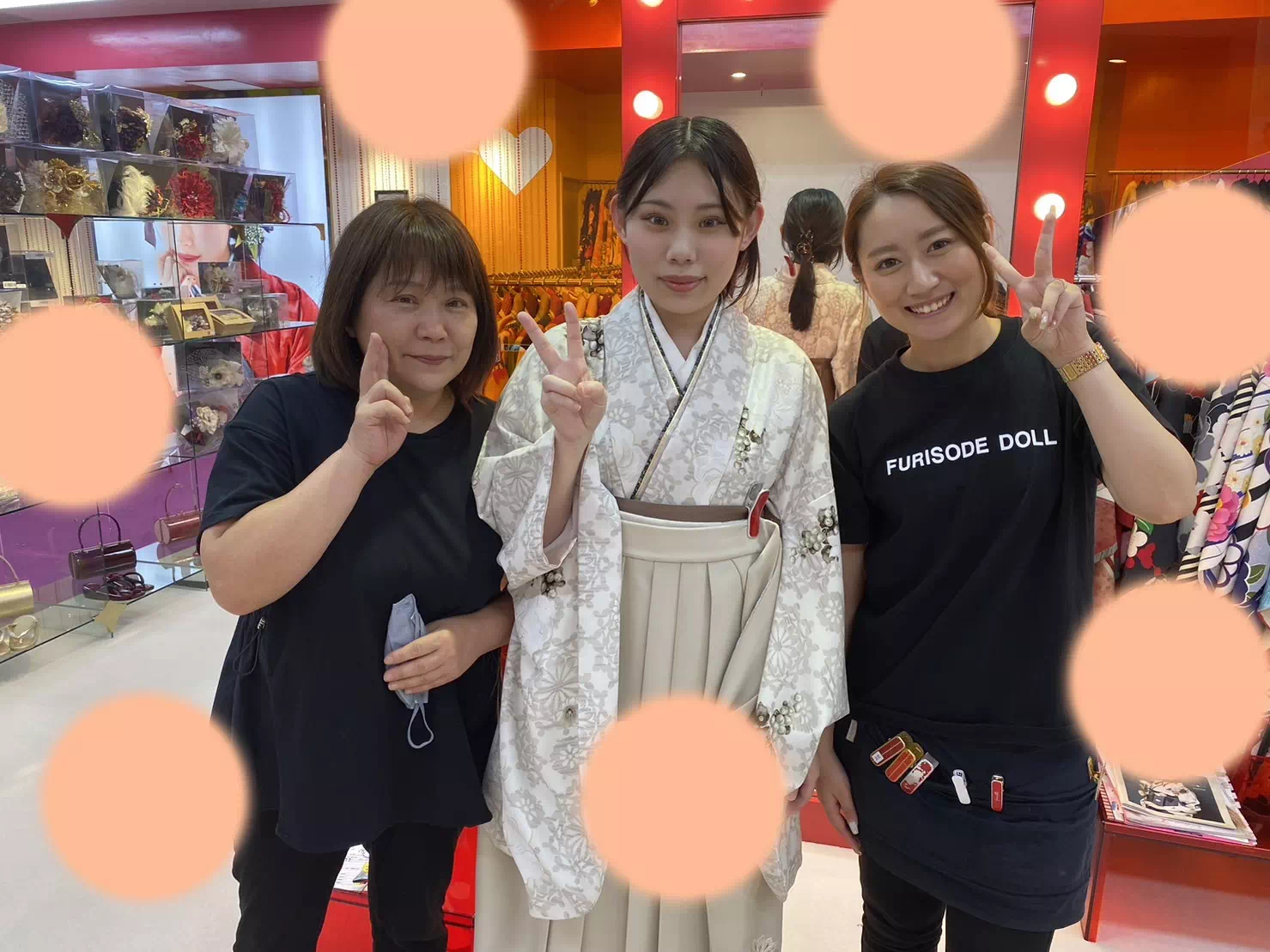 TAKAZEN神戸店　前撮り撮影会　卒業式　袴　古典　イマドキ　カワイイ　コディネート　くすみ　ベージュ　シンプル　おしゃれ　神戸　専門学校　　明石　あわじ　三木　芦屋