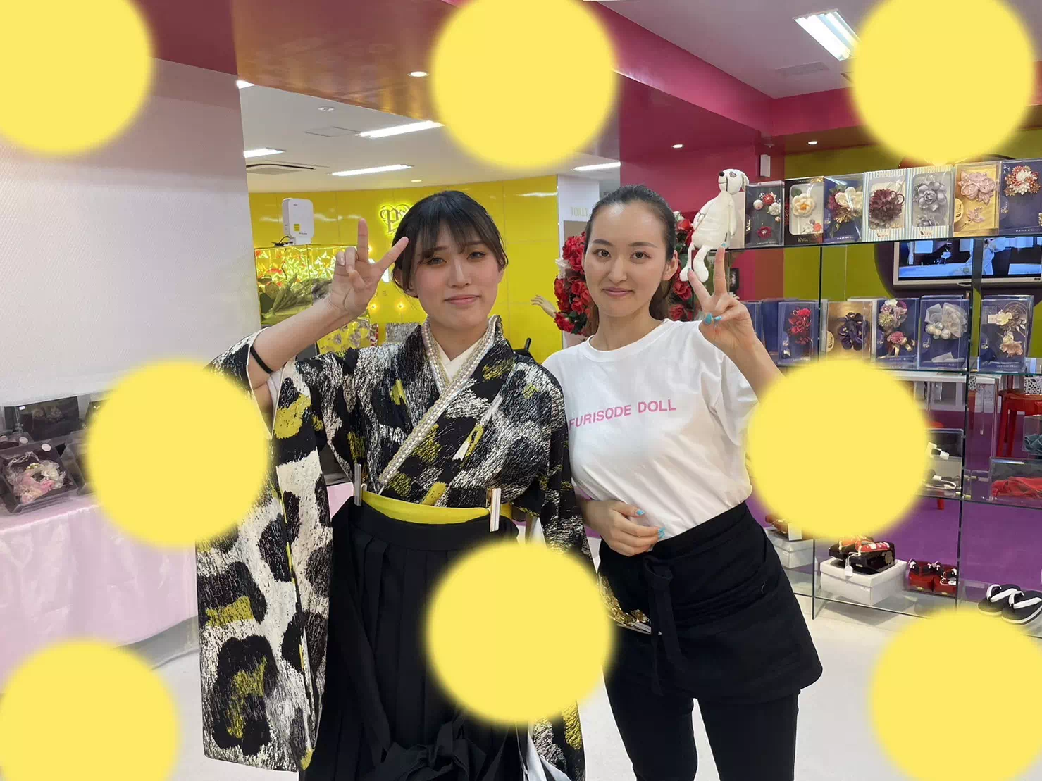 TAKAZEN神戸三宮店　前撮り撮影会　イマドキ　カワイイ　コディネート　振袖　レンタル　くすみ　派手　キラキラ　かわいい　おしゃれ　イマドキ　成人式