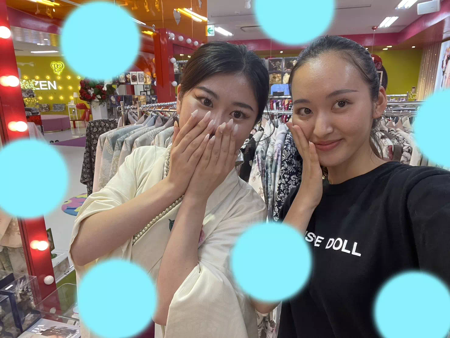 TAKAZEN神戸店袴　前撮り撮影会　イマドキ　カワイイ　コディネート　振袖　レンタル　袴　
