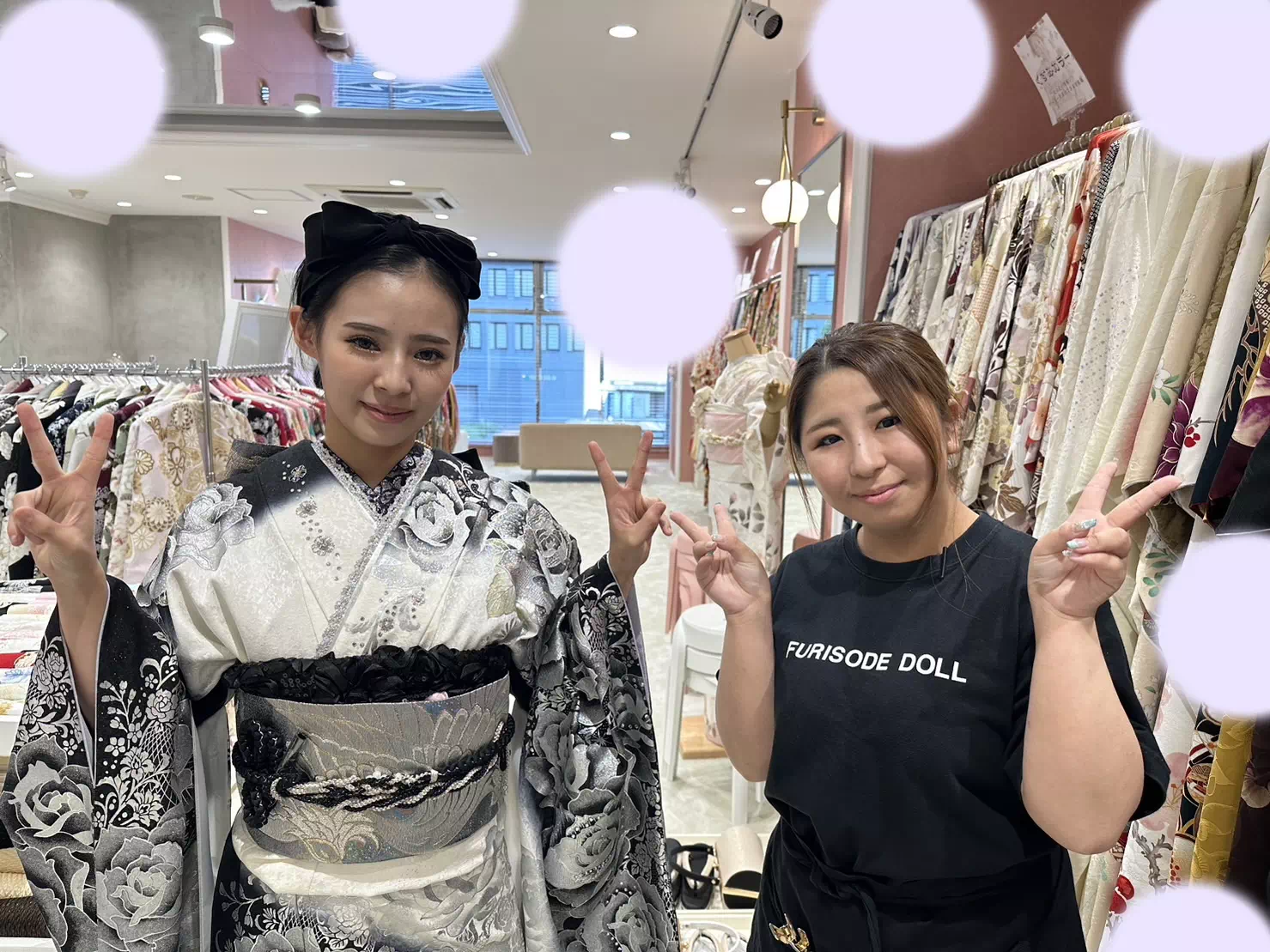 【TAKAZEN姫路店】♡11日 キラキラが可愛い豪華で会場で目立つこと間違いナシ！モードのお振袖の姫ちゃんのご紹介♡