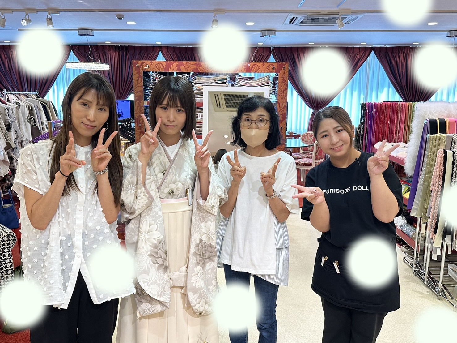 袴レンタル　振袖レンタル　くすみ　キラキラ　かわいい　梅田　大阪　安い　イマドキ　古典　くすみカラー　前撮り　ヴィンテージ　渋い
