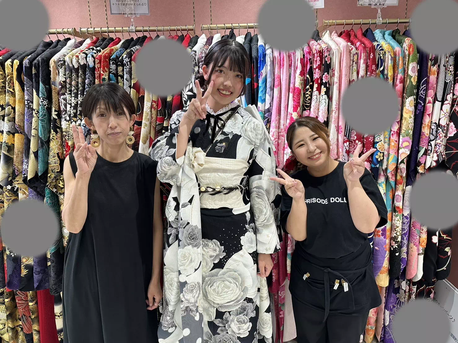 【TAKAZEN姫路店】♡23日 大人気！スワロフスキー×パールがキラキラで可愛さ可愛さUP！女の子の可愛いが詰まった2026年成人ヘップバーンのお振袖の姫ちゃんのご紹介♡
