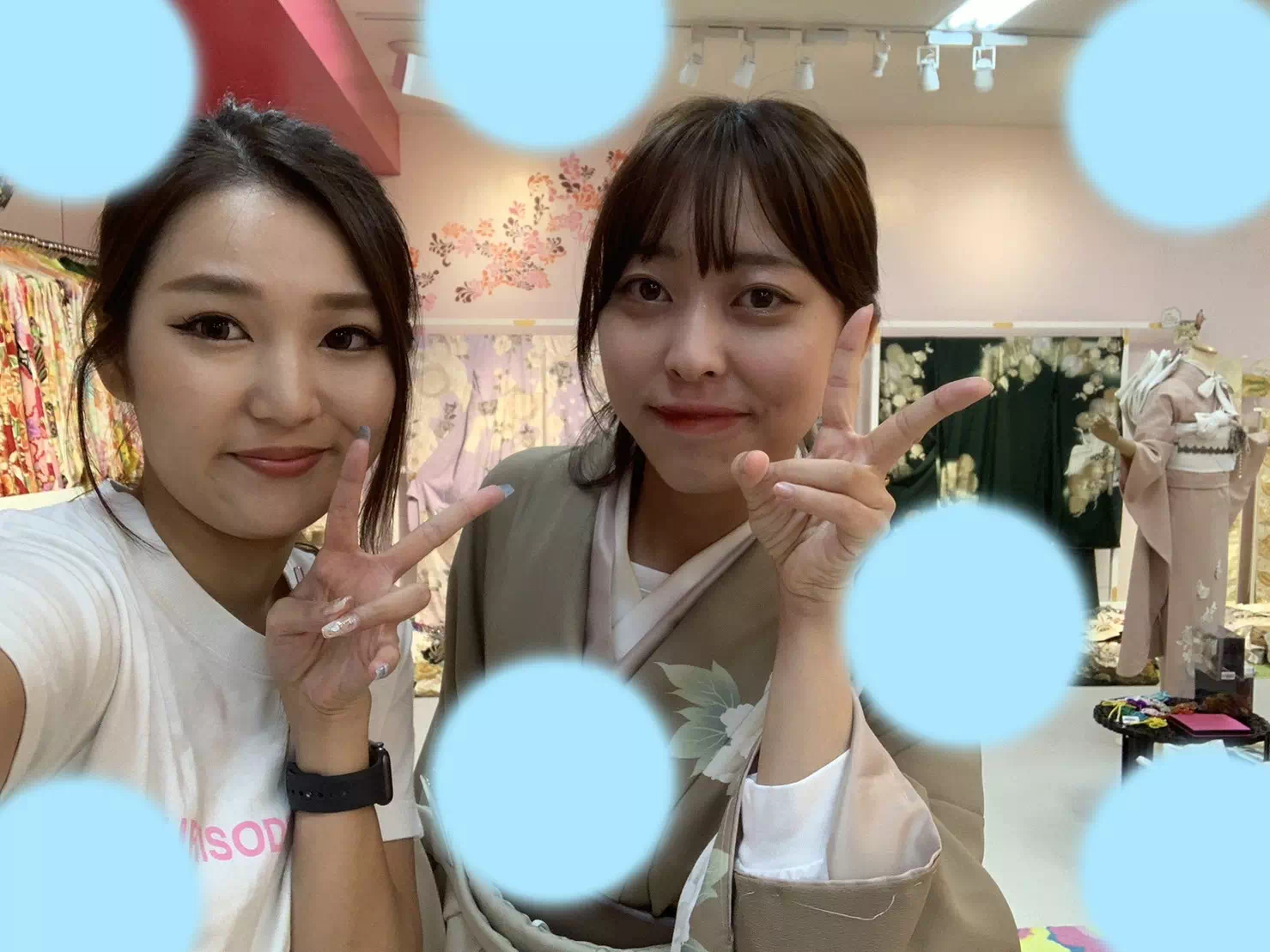TAKAZEN神戸店　　卒業式　袴レンタル　ブラウン　くすみ　大人っぽい　イマドキ
