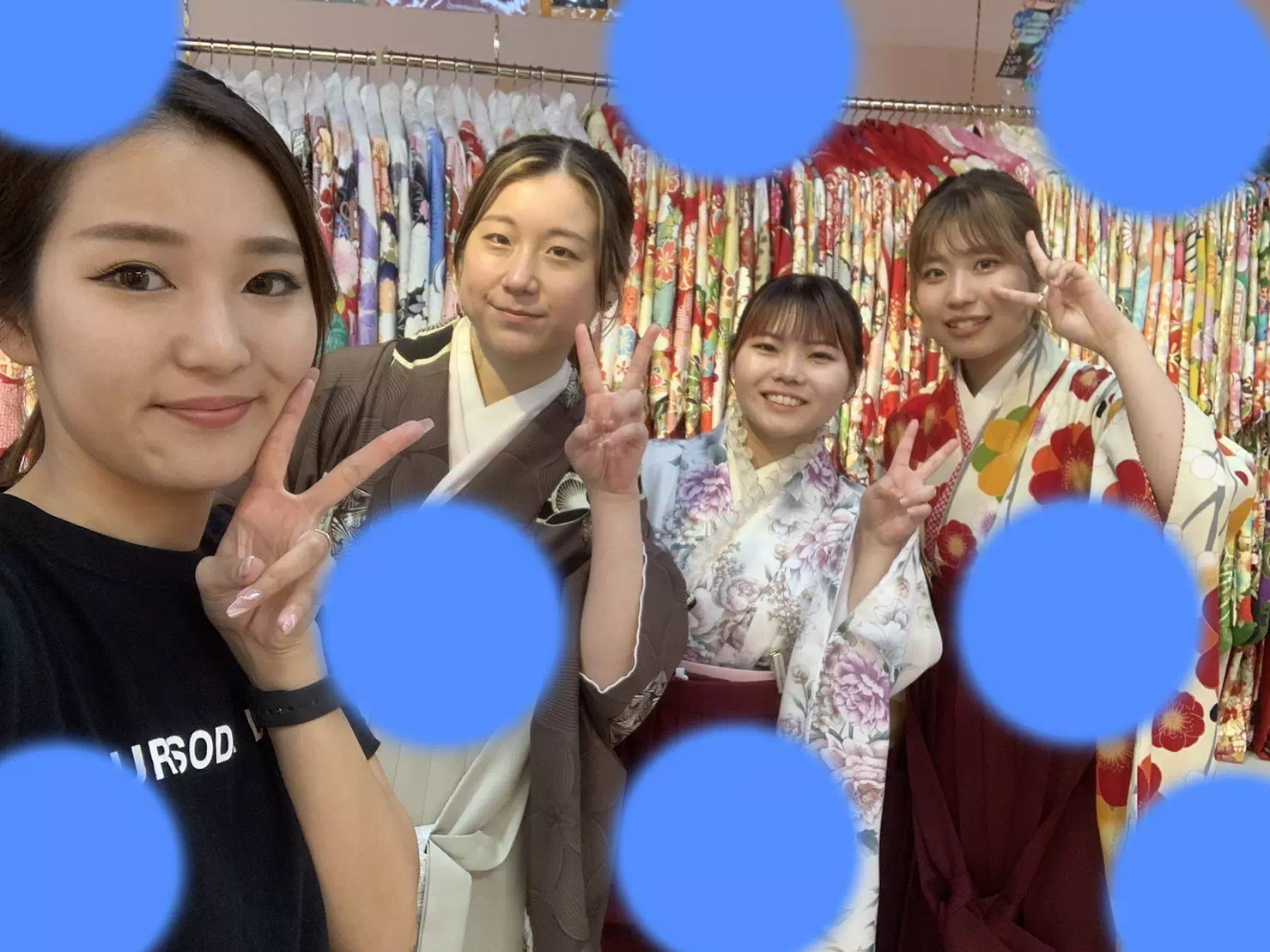 TAKAZEN神戸店　　卒業式　袴レンタル　イマドキ　古典柄　オシャレ　おすすめ　前撮り撮影会　