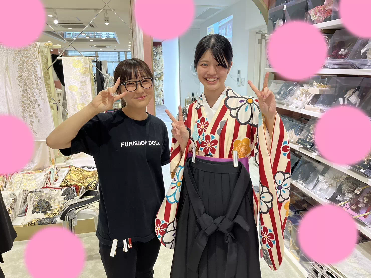 TAKAZEN姫路店　姫路市　成人式　卒業式　袴　振袖　イマドキ振袖　古典柄