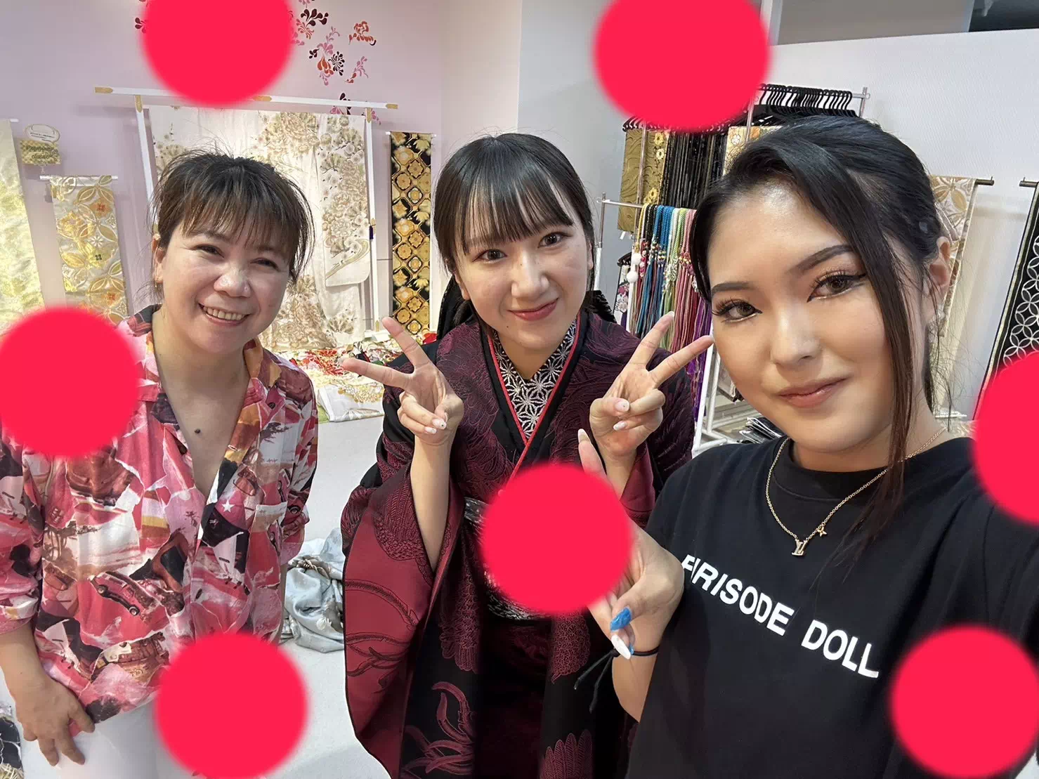 TAKAZEN神戸店　前撮り撮影会　イマドキ　カワイイ　コディネート　振袖　レンタル　袴　