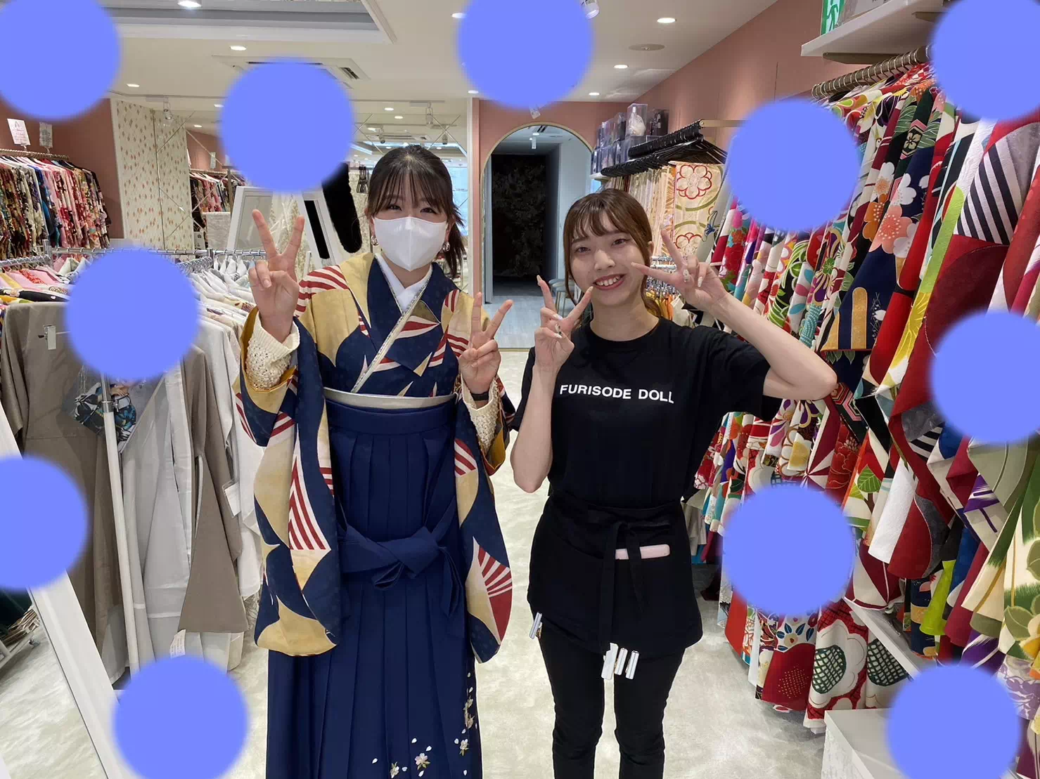 TAKAZEN姫路店　姫路市　成人式　卒業式　袴　振袖　イマドキ振袖　加古川市　高砂市　レトロ