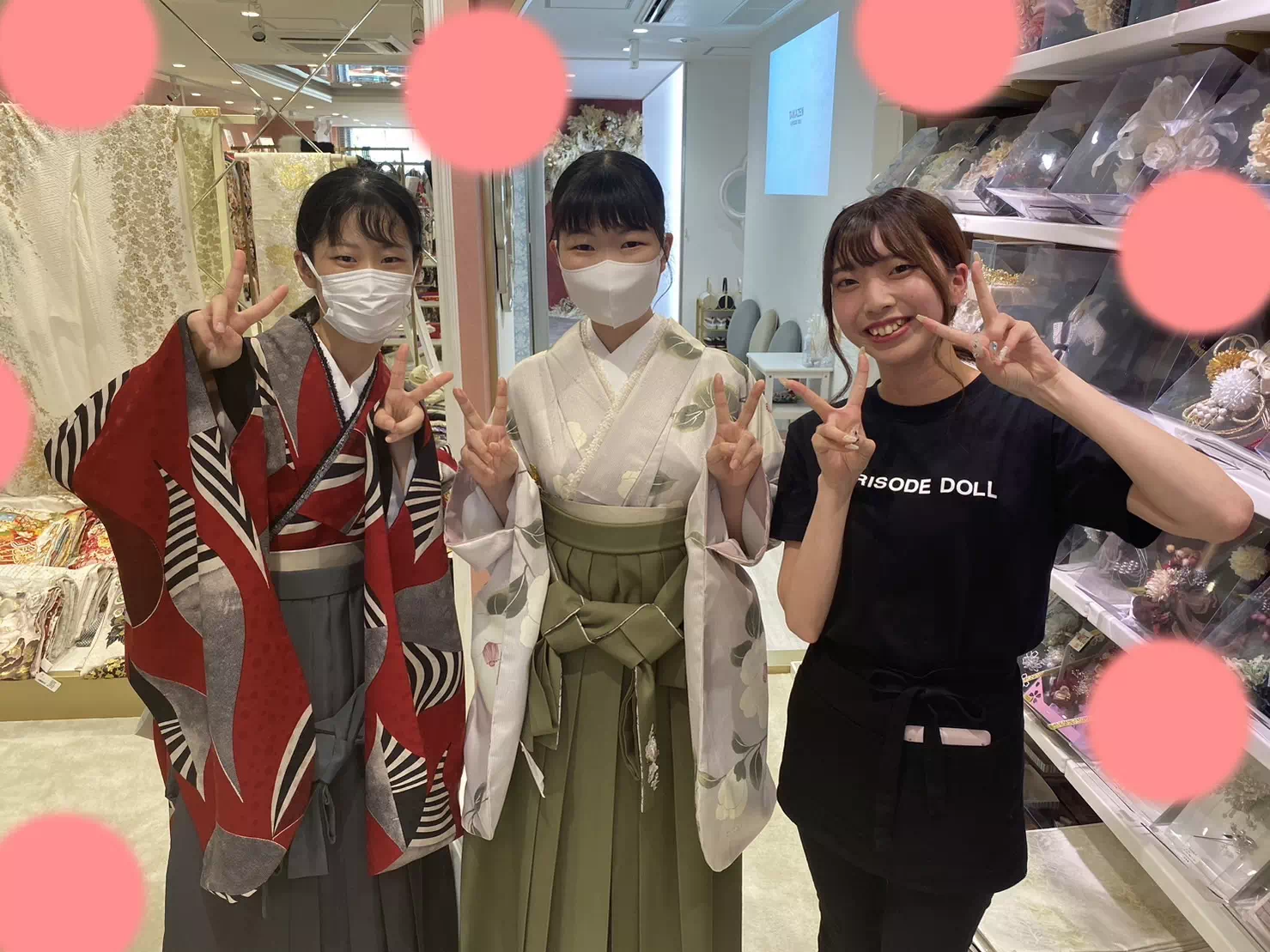 TAKAZEN姫路店　姫路市　成人式　卒業式　袴　振袖　イマドキ振袖　くすみ　レトロ