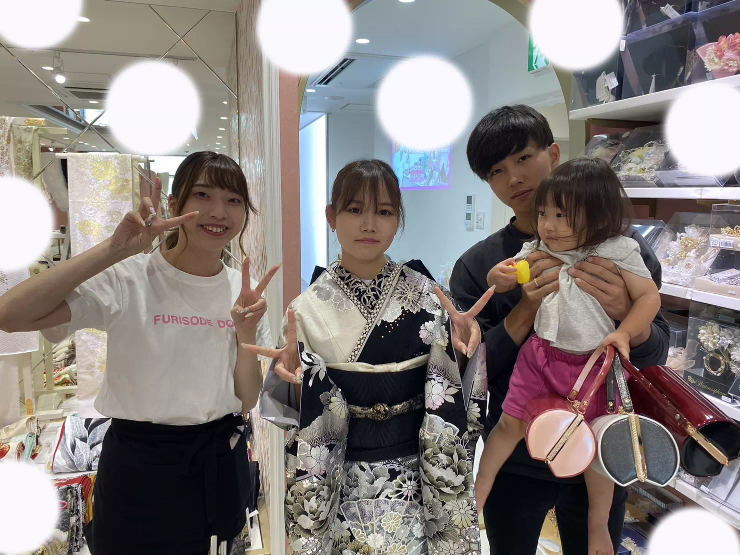 【TAKAZEN姫路店】♡12日　キラキラでカッコイイ！成人式会場で目立つこと間違えナシの粋古典の2024年成人のお振袖姫ちゃんご紹介♡