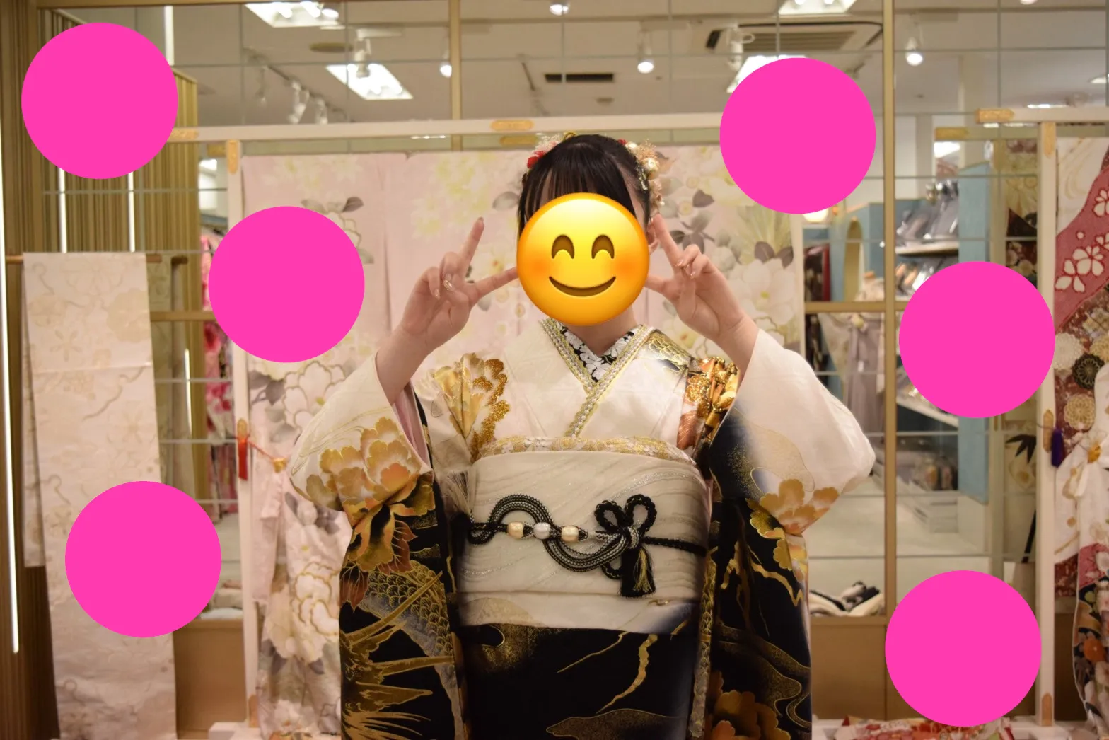 前撮り　振袖　撮影会　モード