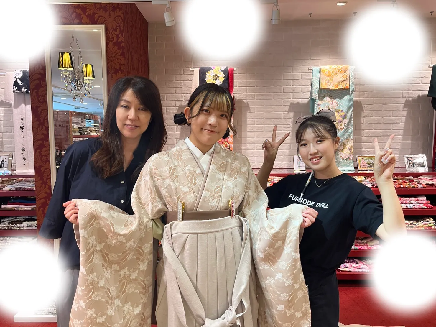 袴レンタル　くすみ　キラキラ　かわいい