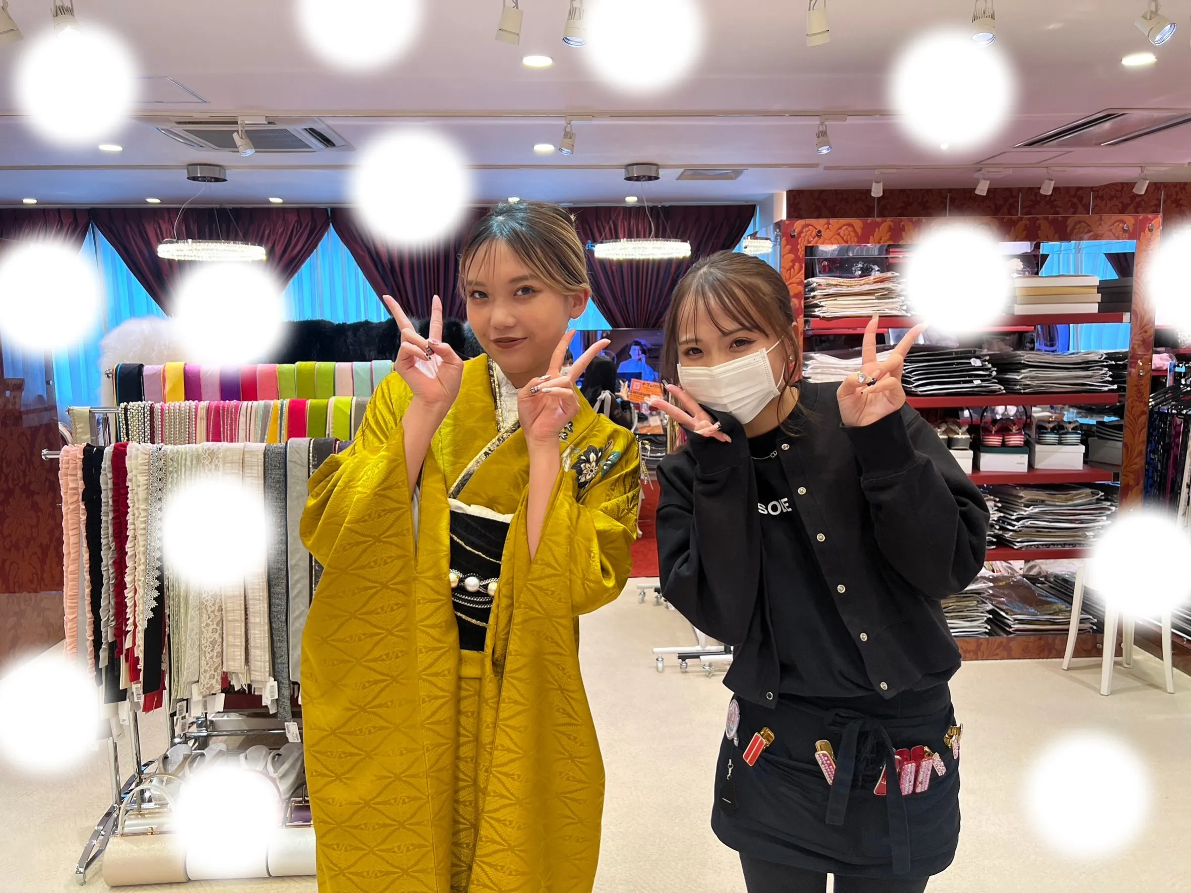 【TAKAZEN大阪梅田本店】♡31日　からし色でビンテージ！とっても可愛いお振袖姫ちゃん♡