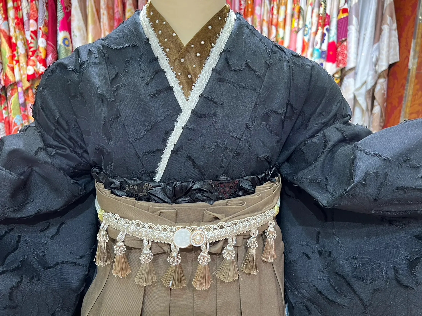 卒業式　袴　ヴィンテージ　おしゃれ　カワイイ