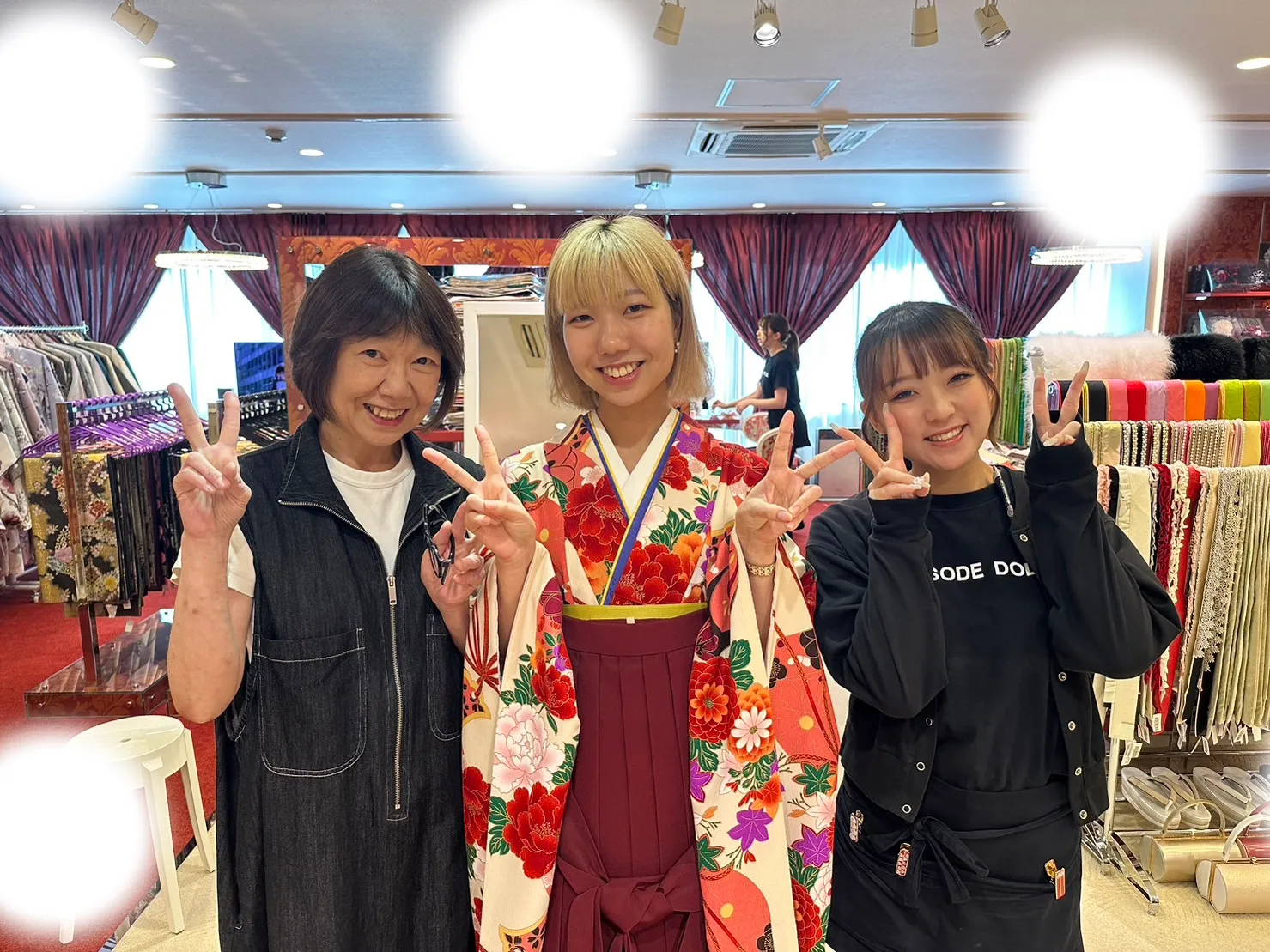 袴レンタル　振袖レンタル　くすみ　キラキラ　かわいい　梅田　大阪　安い　イマドキ　古典　くすみカラー　前撮り　ヴィンテージ　渋い