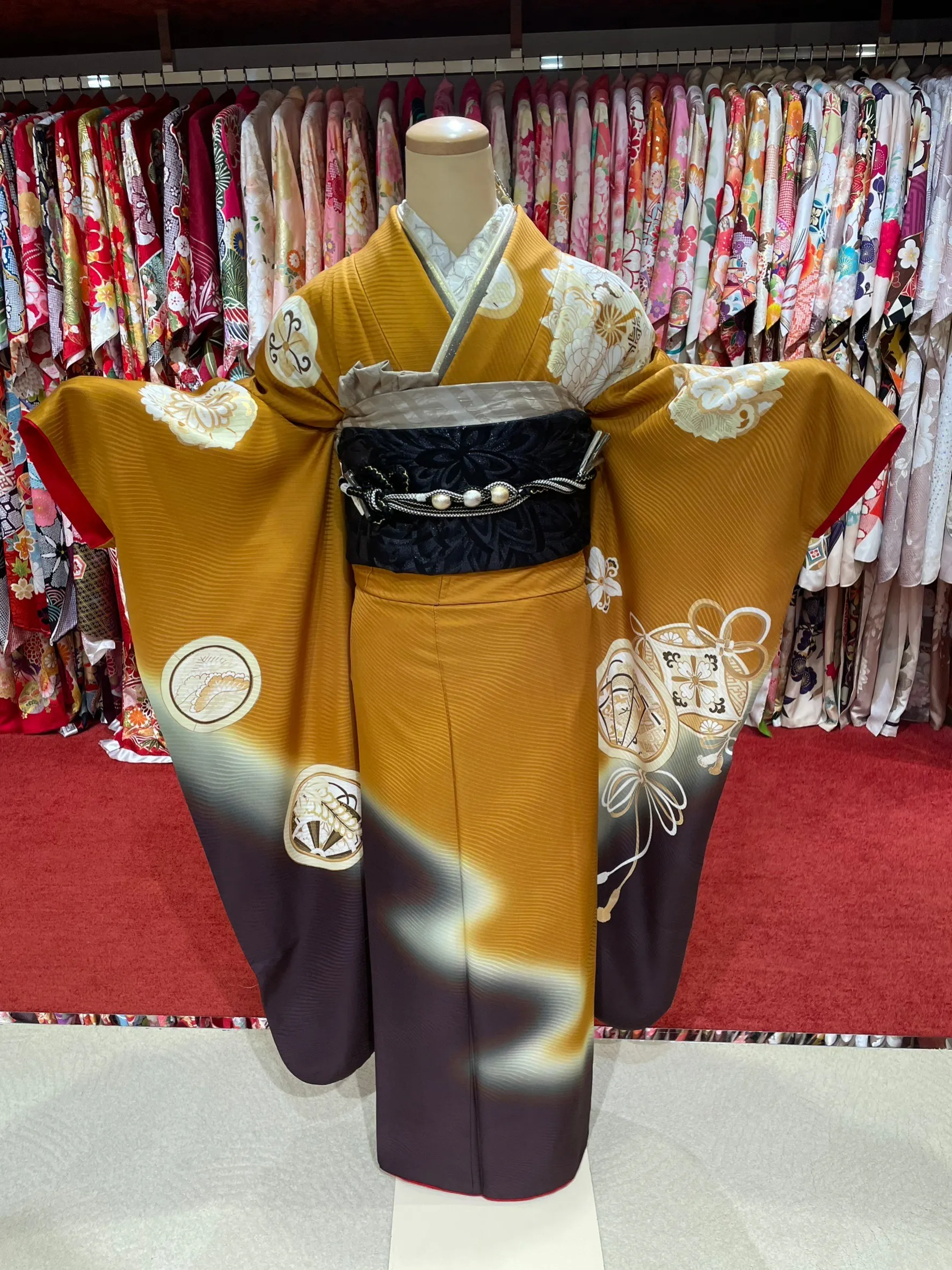 成人式　前撮り　梅田　からし