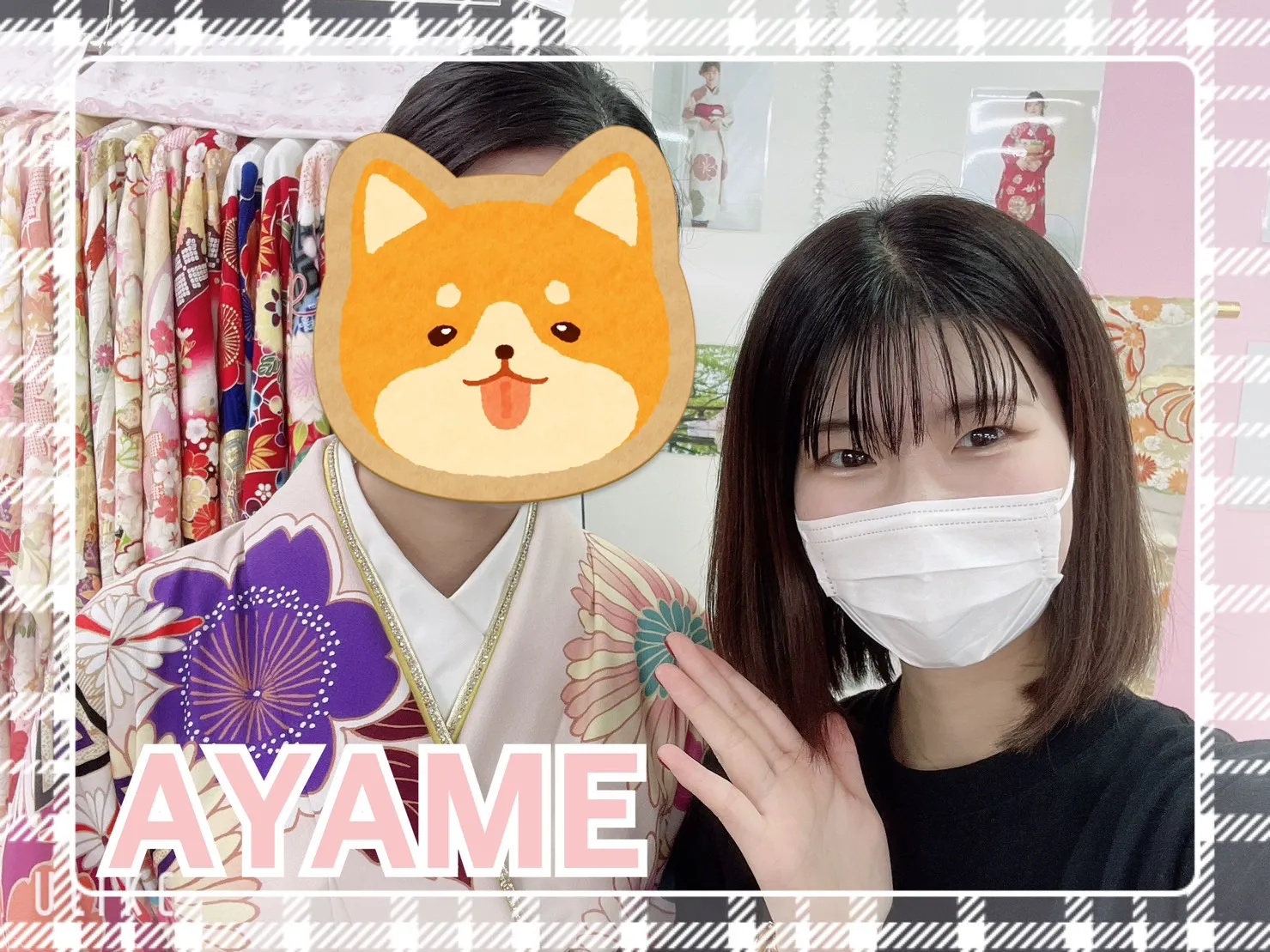 袴　前撮り撮影会　可愛い　オシャレ　ニコルちゃん　レトロ
