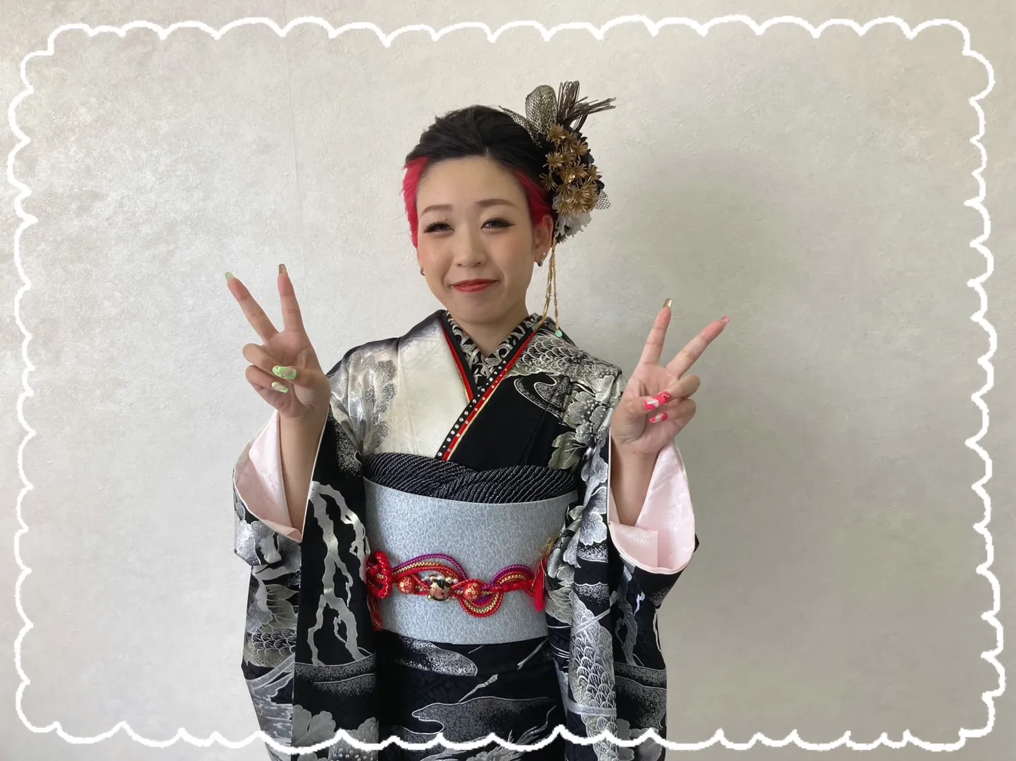 振袖レンタル　奈良　橿原　かわいい　おしゃれ　個性派　かわいい　かっこいい　くすみ　イマドキ　
