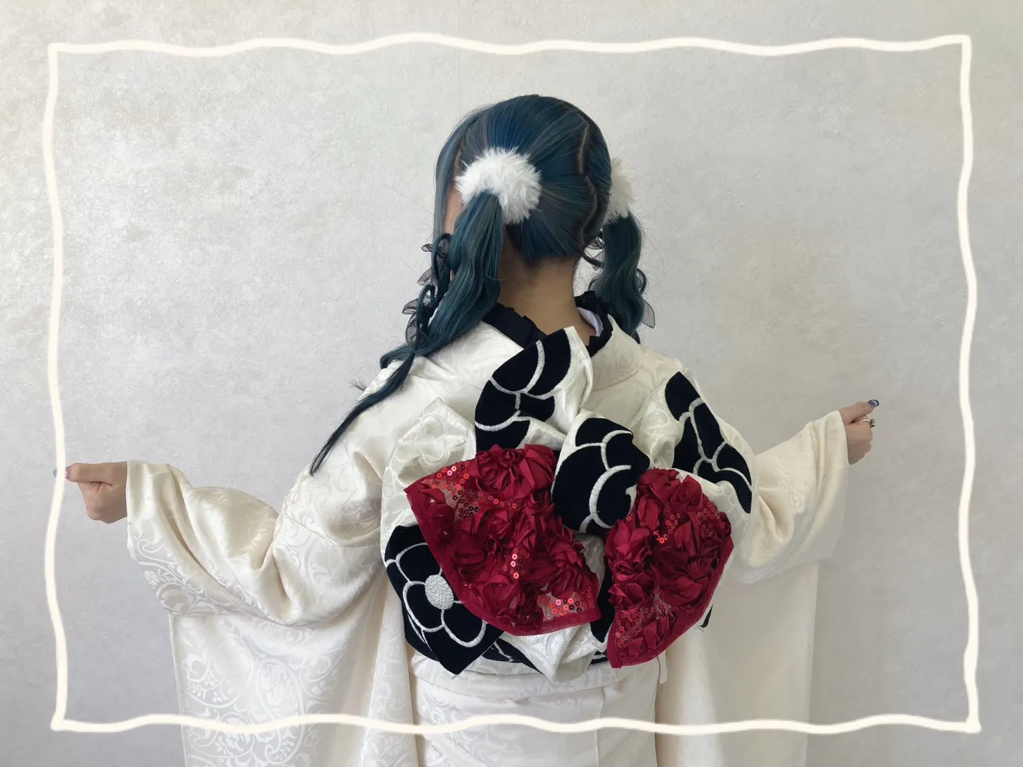 振袖レンタル　奈良　橿原　かわいい　おしゃれ　個性派　かわいい　かっこいい　くすみ　イマドキ　