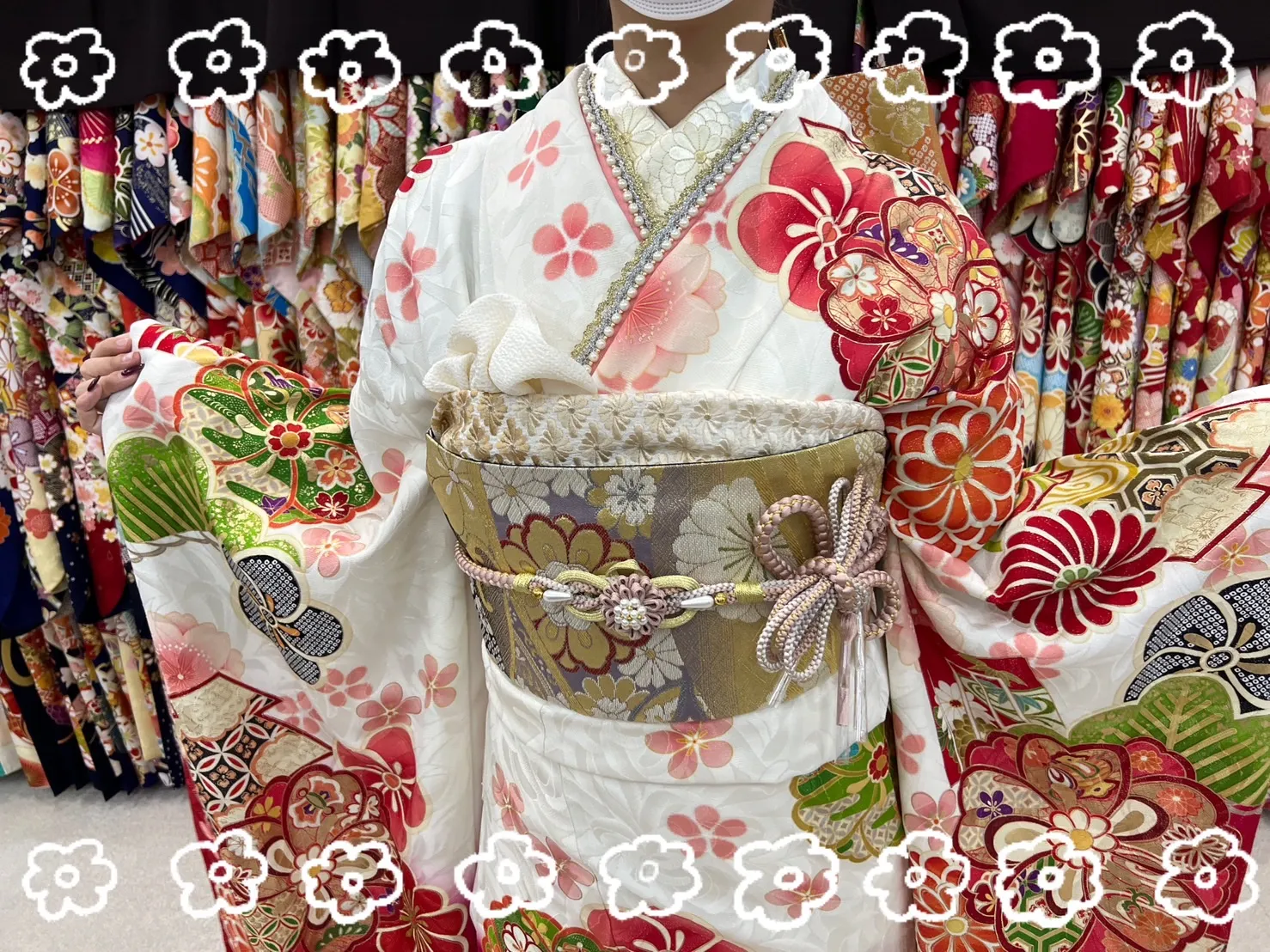 振袖レンタル　奈良　橿原　かわいい　おしゃれ　個性派　かわいい　かっこいい　くすみ　イマドキ　