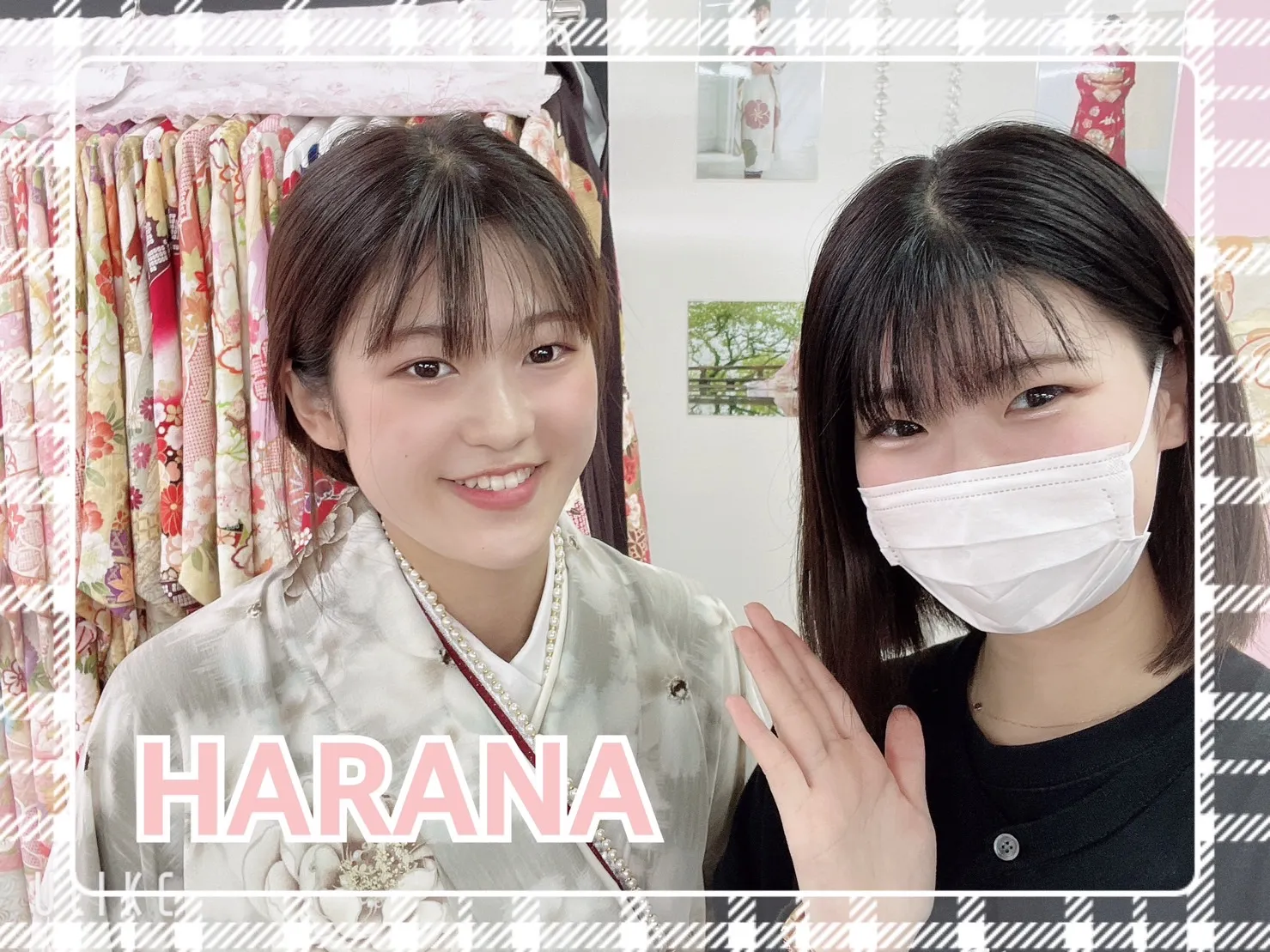 袴　前撮り撮影会　可愛い　オシャレ　くすみカラー　新作