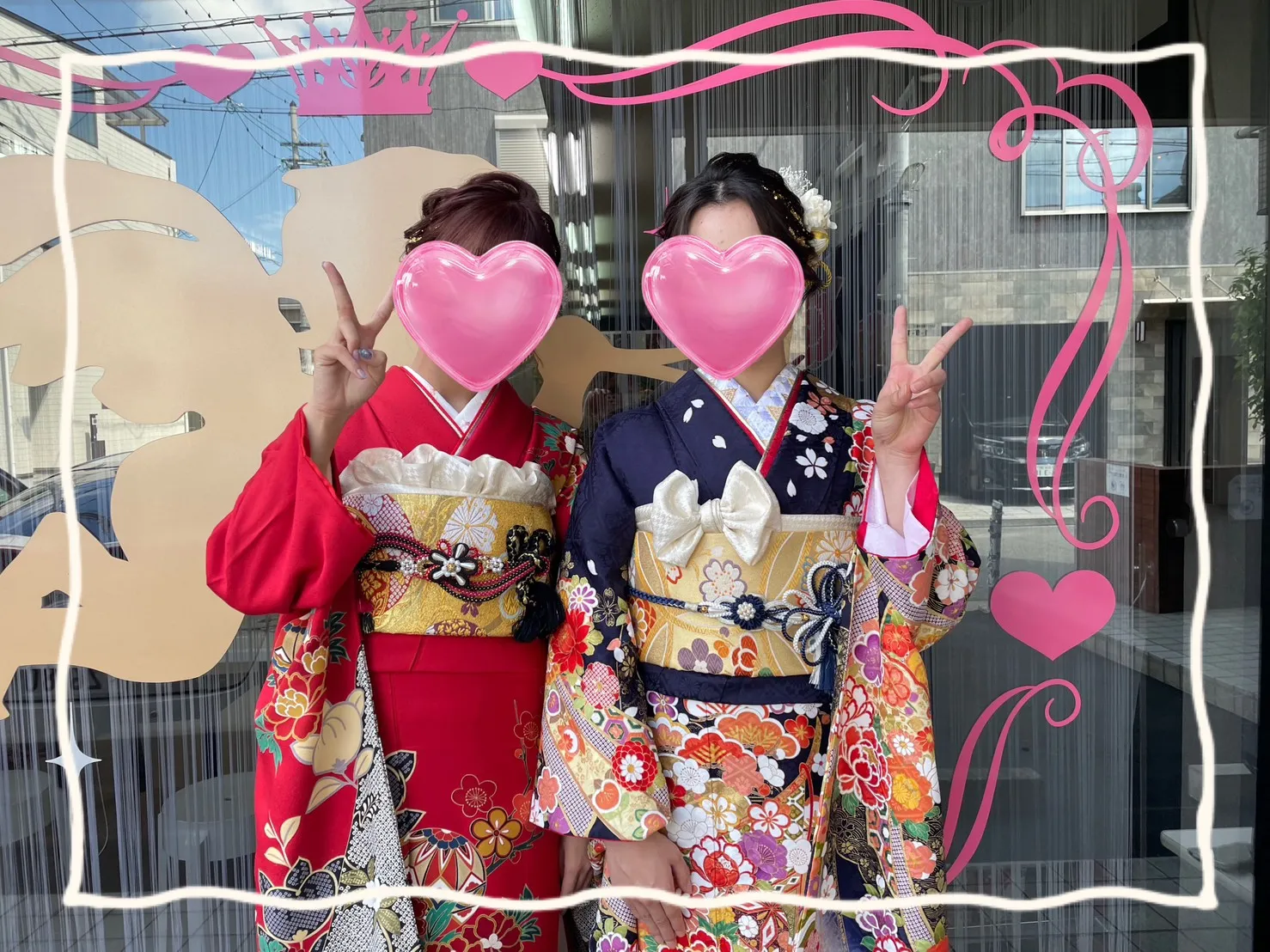 成人式　振袖　レンタル　奈良　前撮り　成人式ヘア　前撮りヘア