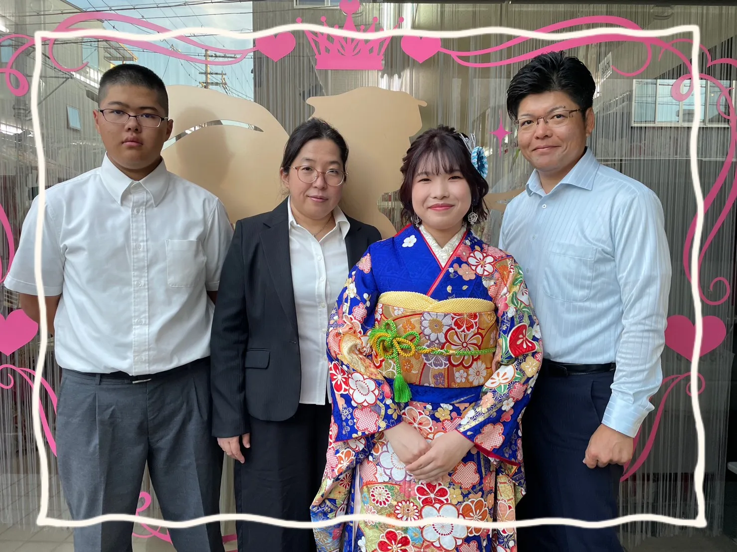 振袖　レンタル　奈良　前撮り撮影会　かわいい　赤　古典
