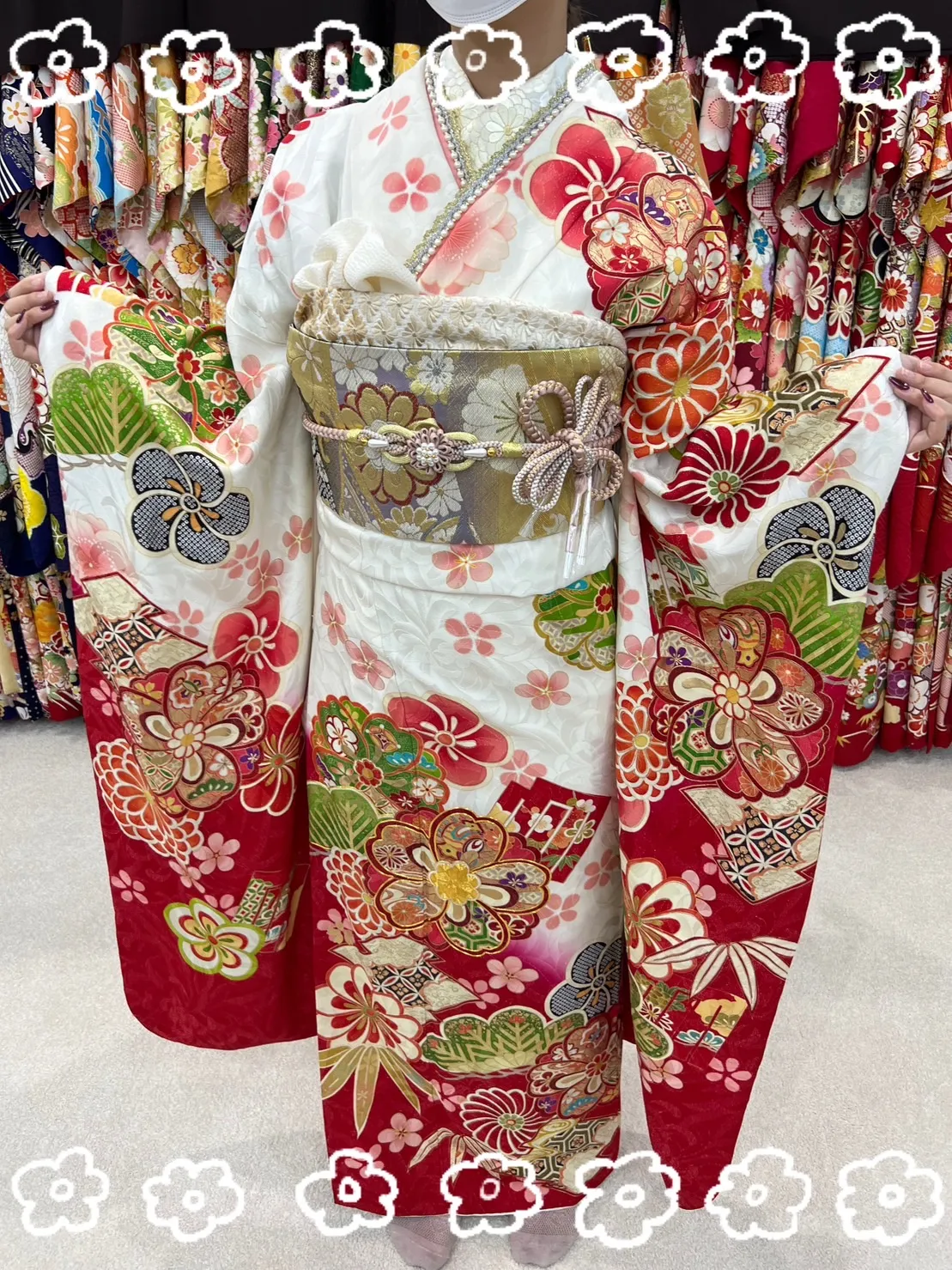 【TAKAZEN橿原店】19日♡スタッフ同士での着付け練習をしました♡
