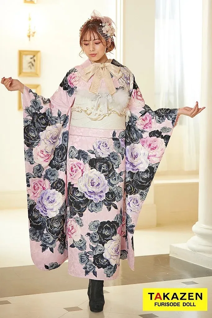 振袖レンタル　奈良　橿原　かわいい　おしゃれ　個性派　かわいい　かっこいい　くすみ　イマドキ　