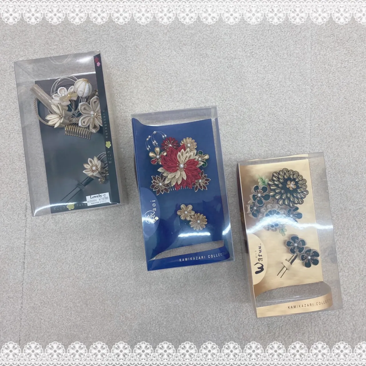 振袖レンタル　　髪飾り　奈良　橿原　かわいい　おしゃれ　個性派　かわいい　かっこいい　くすみ　イマドキ　