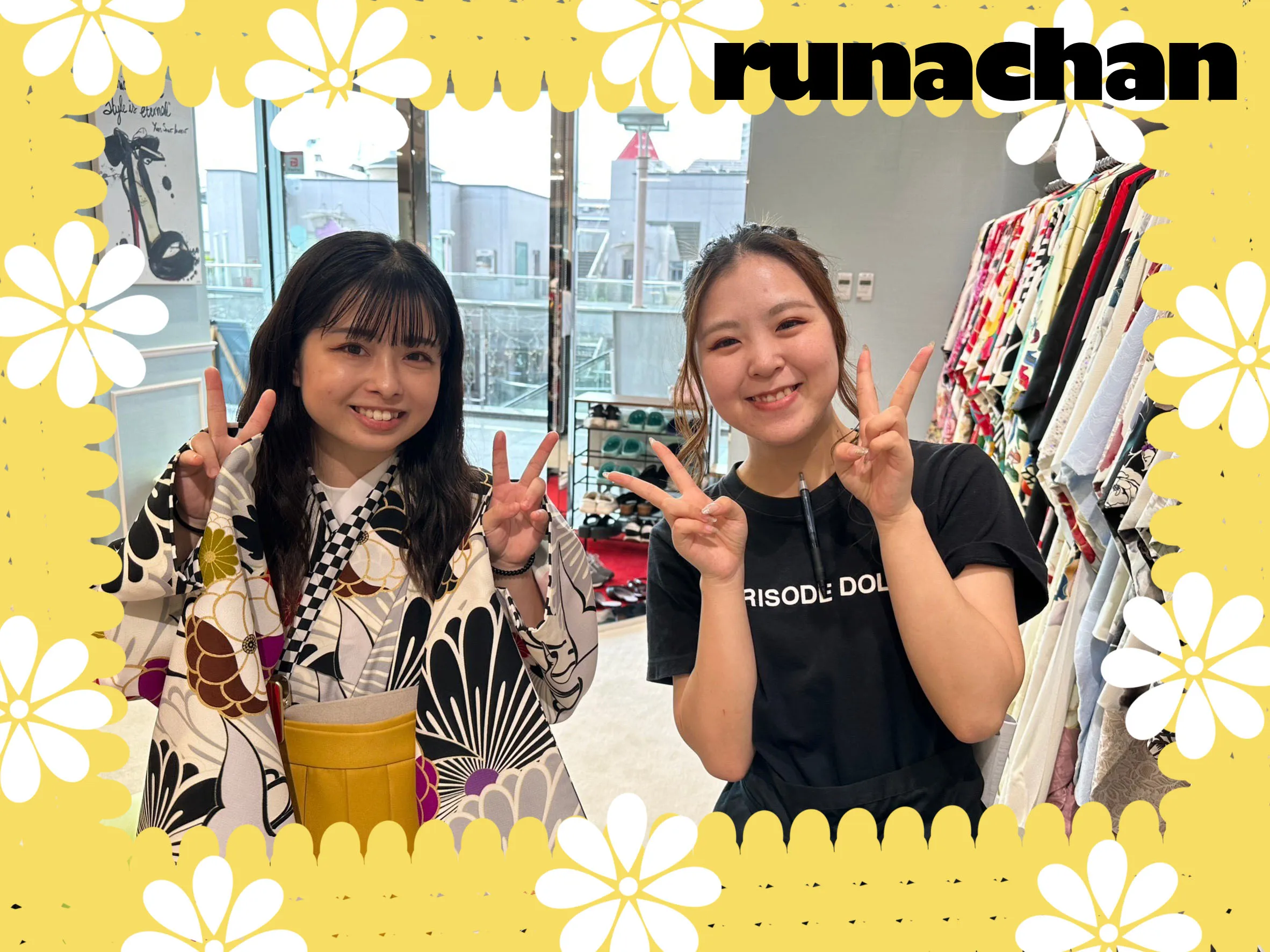 ♡【TAKAZEN堺店】6日　2024年成人＆卒業！キラキラカワイイお振袖、袴姫ちゃん♡