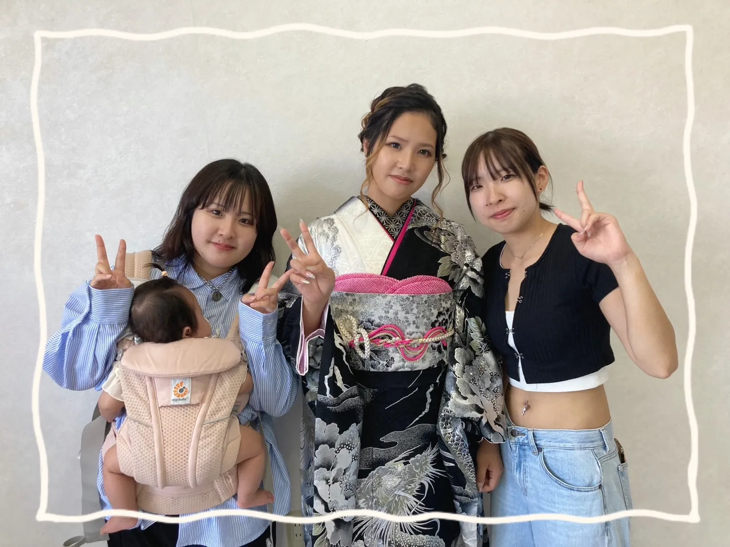 振袖レンタル　奈良　橿原　かわいい　おしゃれ　個性派　かわいい　かっこいい　くすみ　イマドキ　