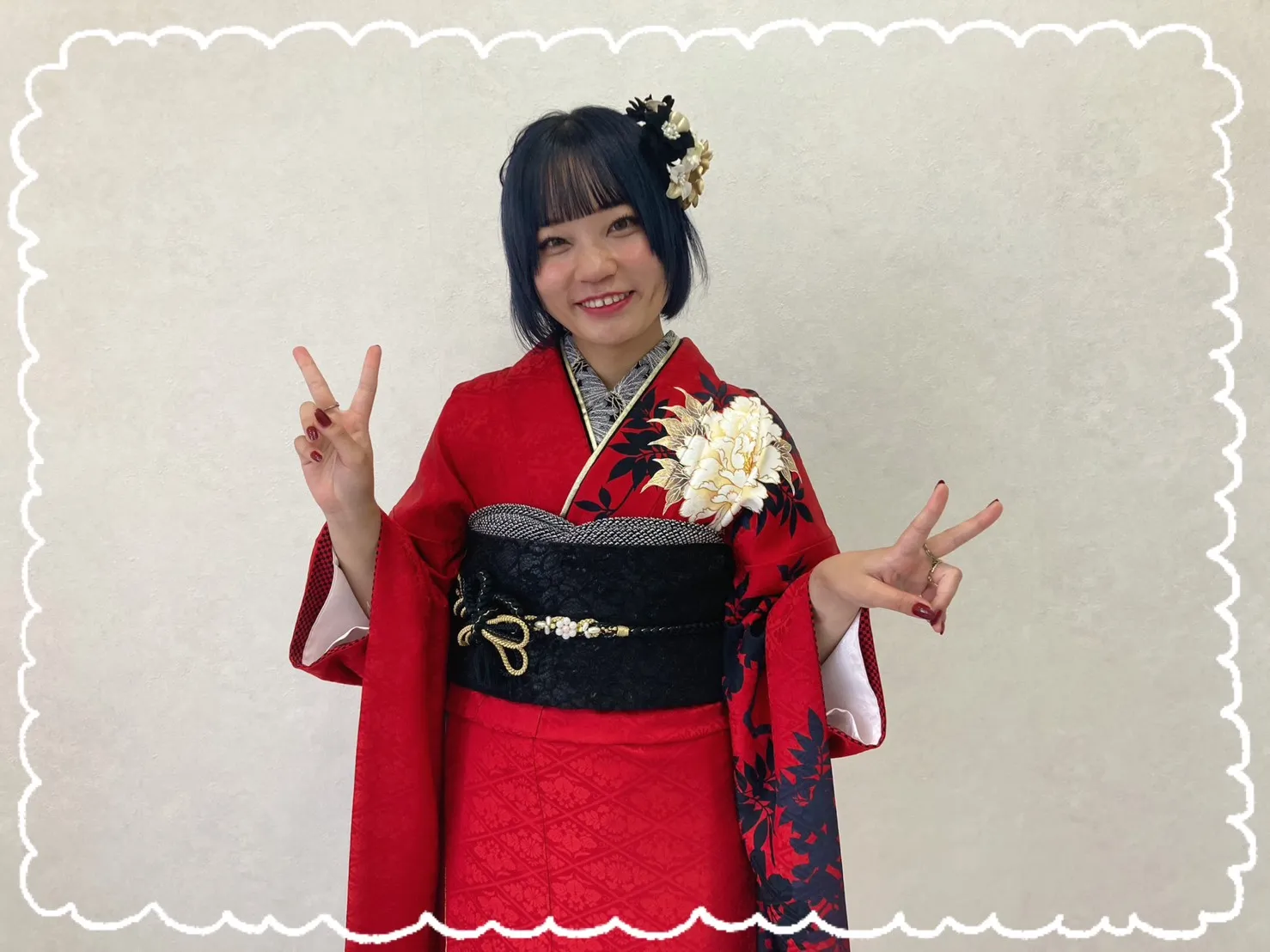 振袖レンタル　奈良　橿原　かわいい　おしゃれ　個性派　かわいい　かっこいい　くすみ　イマドキ　