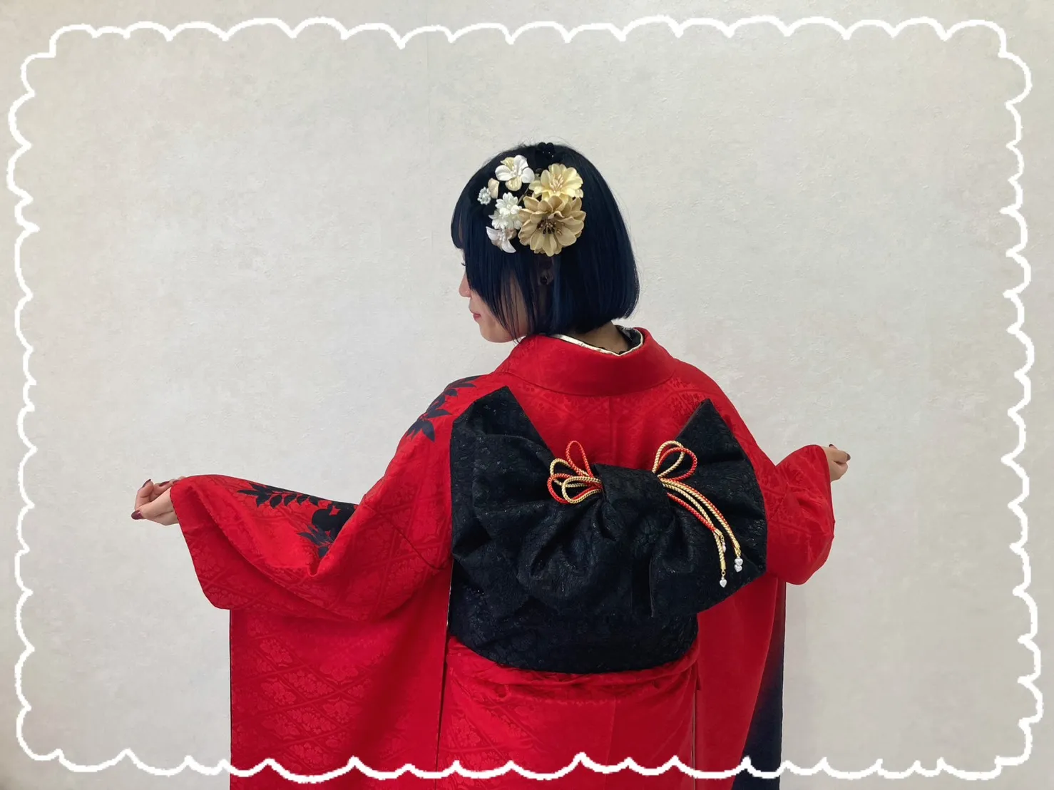 振袖レンタル　奈良　橿原　かわいい　おしゃれ　個性派　かわいい　かっこいい　くすみ　イマドキ　