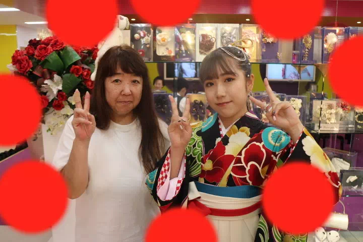 TAKAZEN神戸店　前撮り撮影会　卒業式　袴　古典　イマドキ　カワイイ　コディネート　レトロ