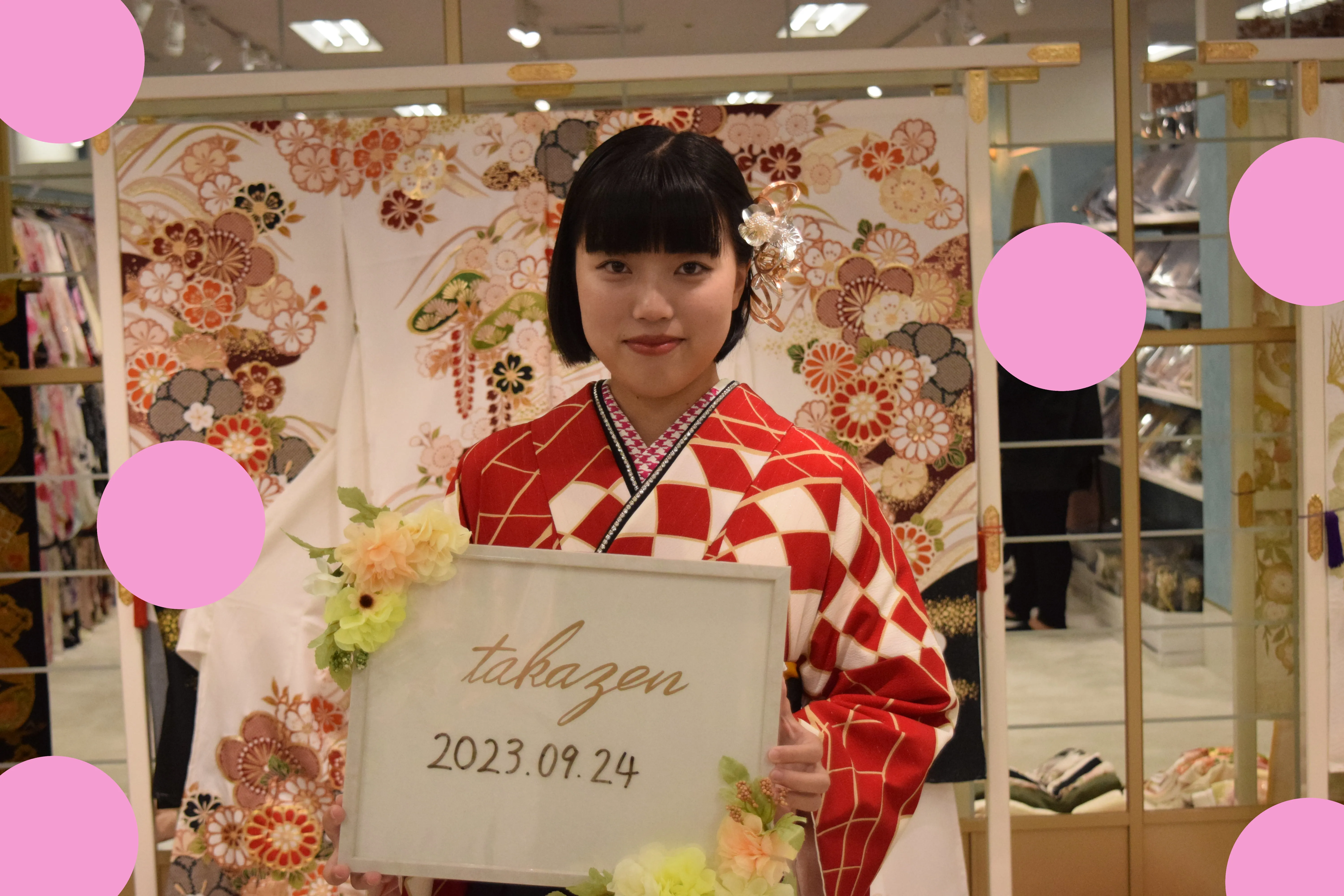 袴　卒業式　なんば　大阪　心斎橋　かわいい　イマドキ