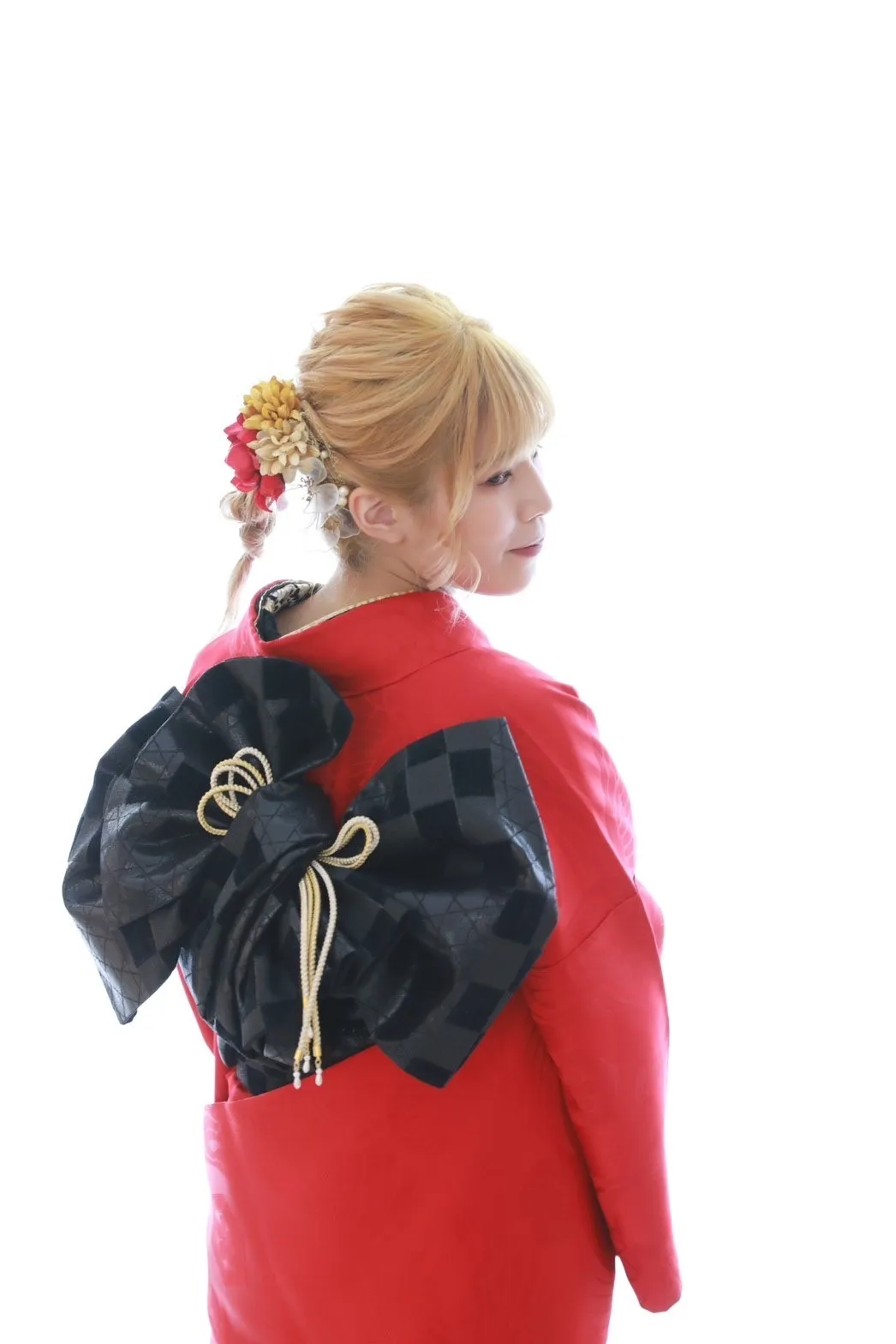 振袖　レンタル 　成人式ヘアアレンジ