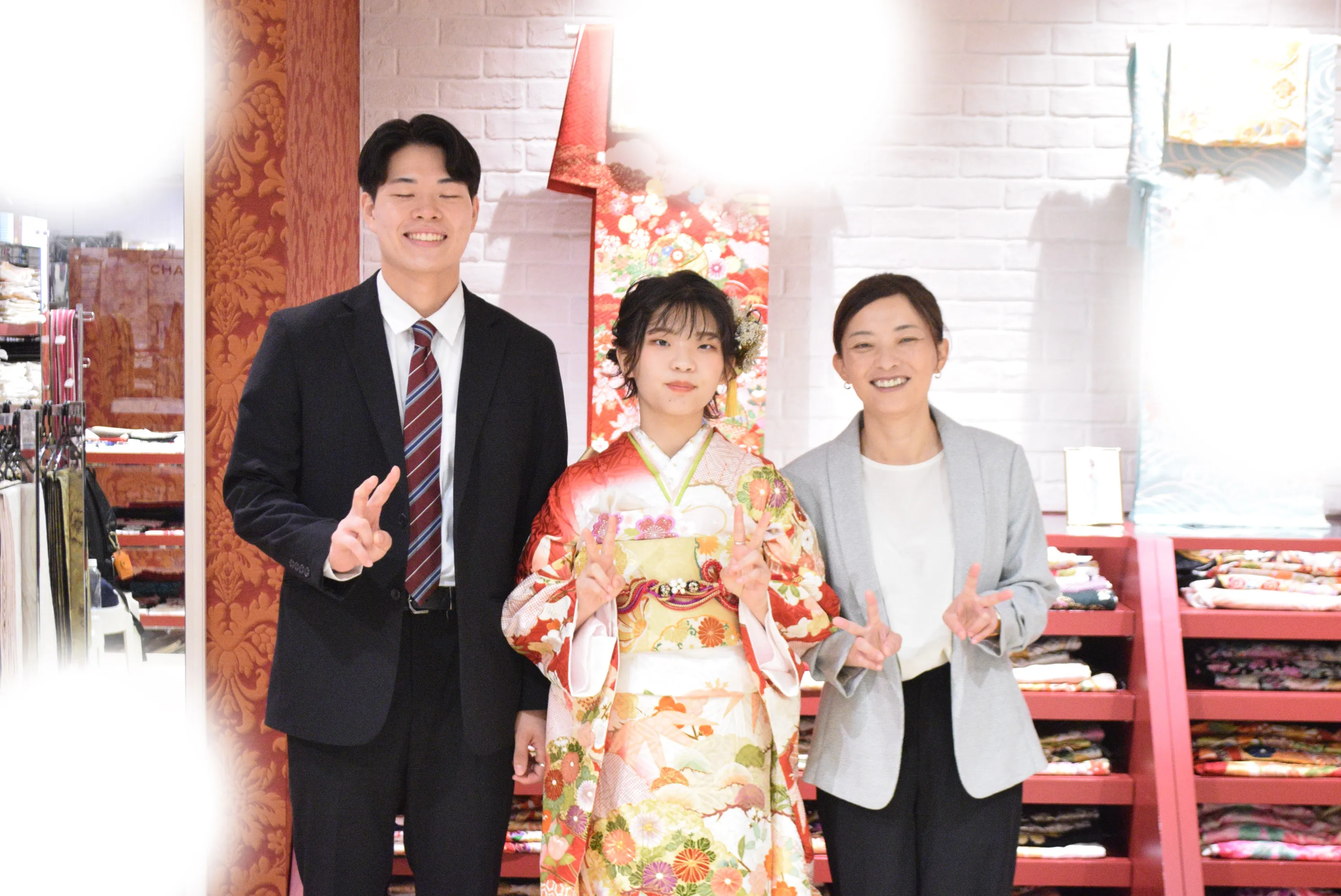 成人式　前撮り　梅田