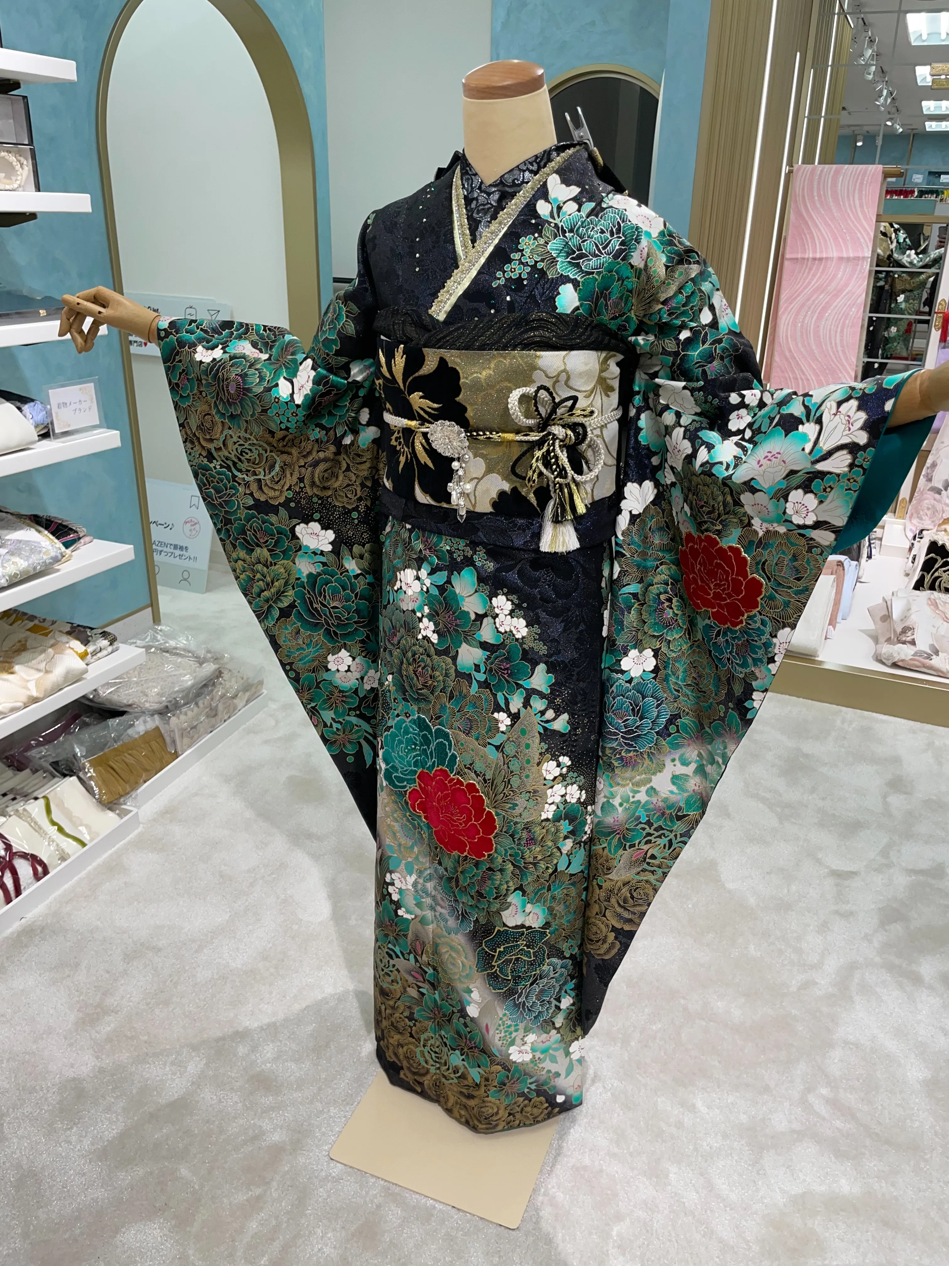 振袖　かわいい　かっこいい　成人式　大阪　なんば