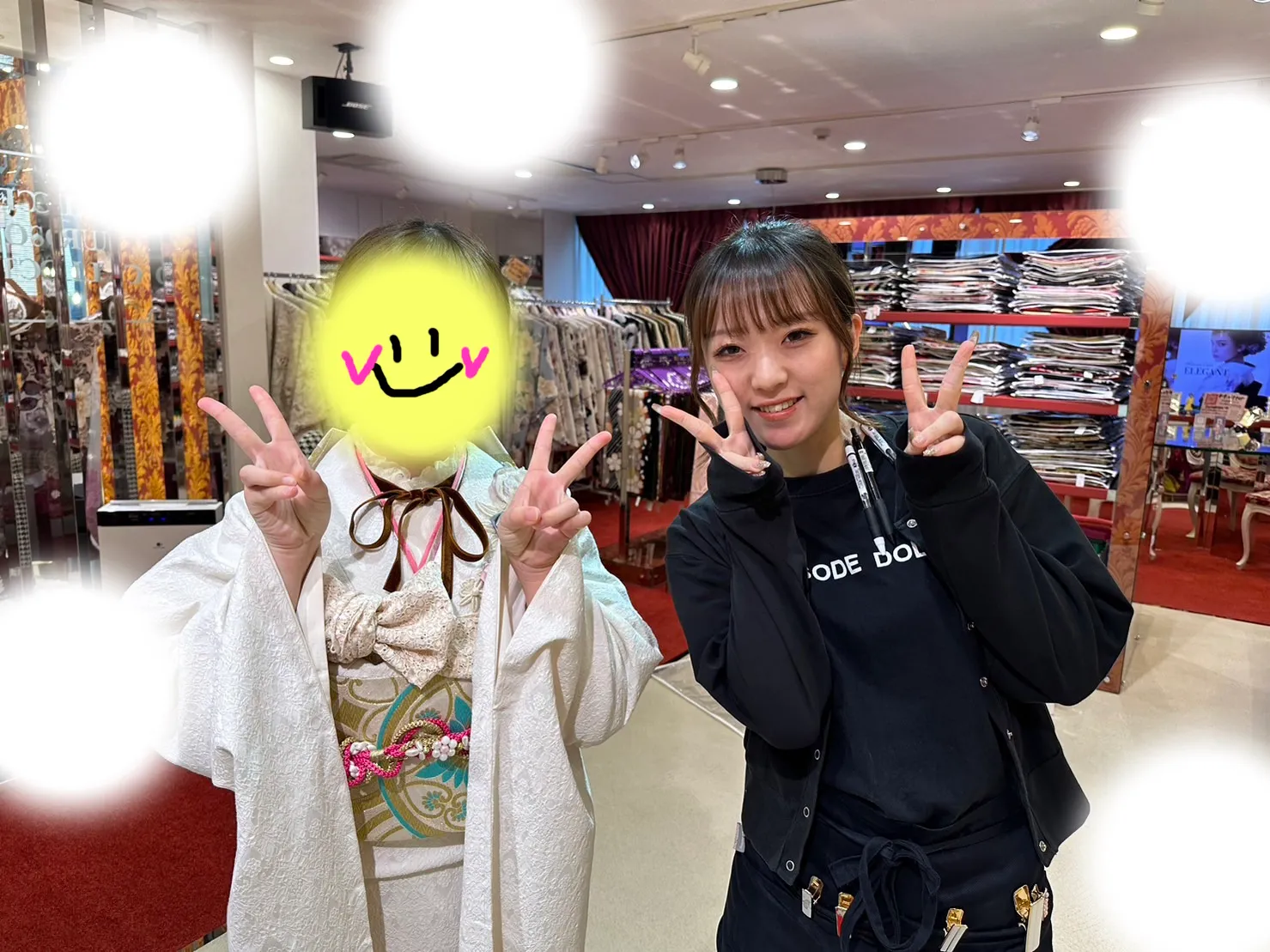 成人式　前撮り　梅田　袴　くすみカラー　かわいい　イマドキ　淡色　古典　タカゼン　撮影