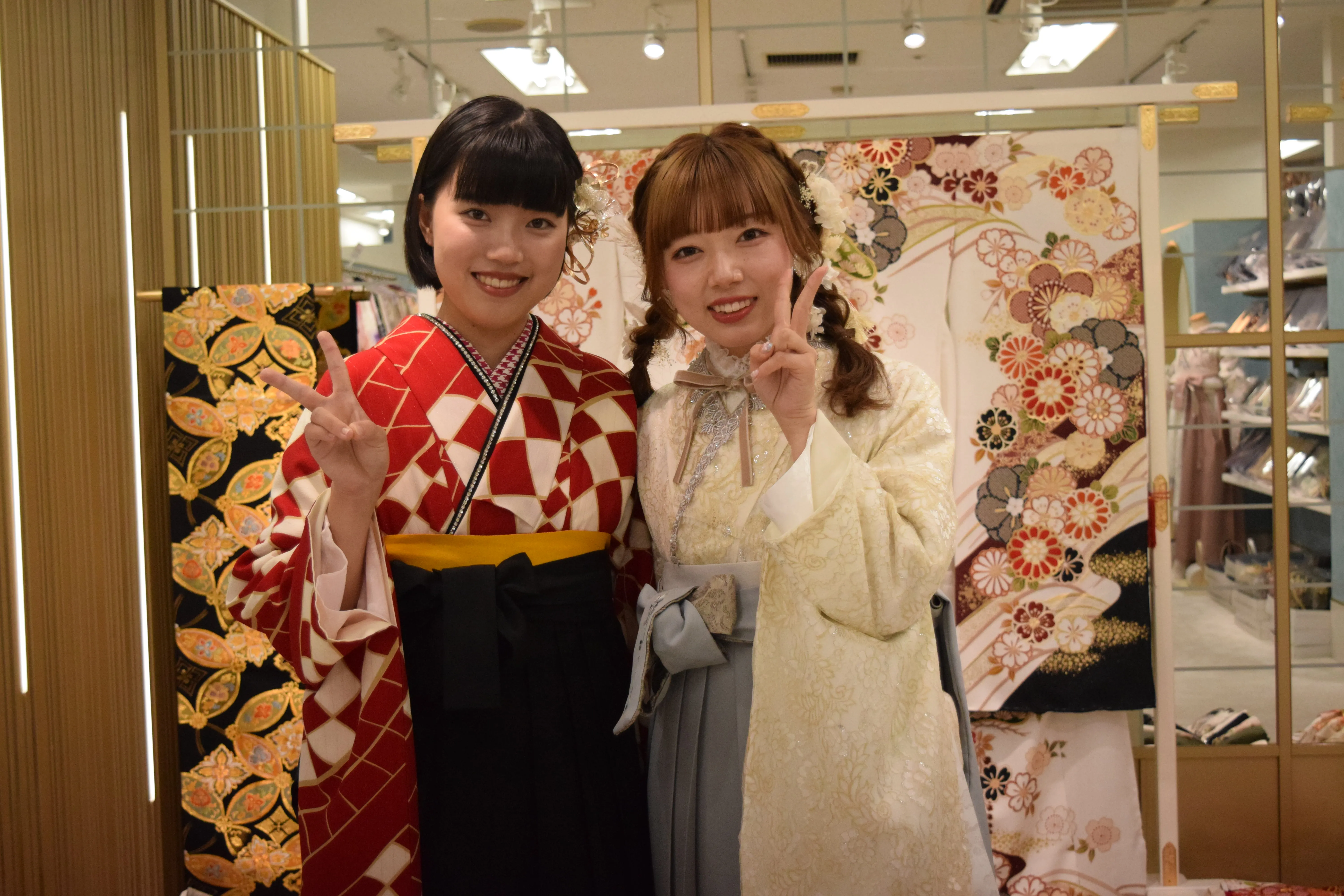 袴　卒業式　なんば　大阪　心斎橋　かわいい　イマドキ