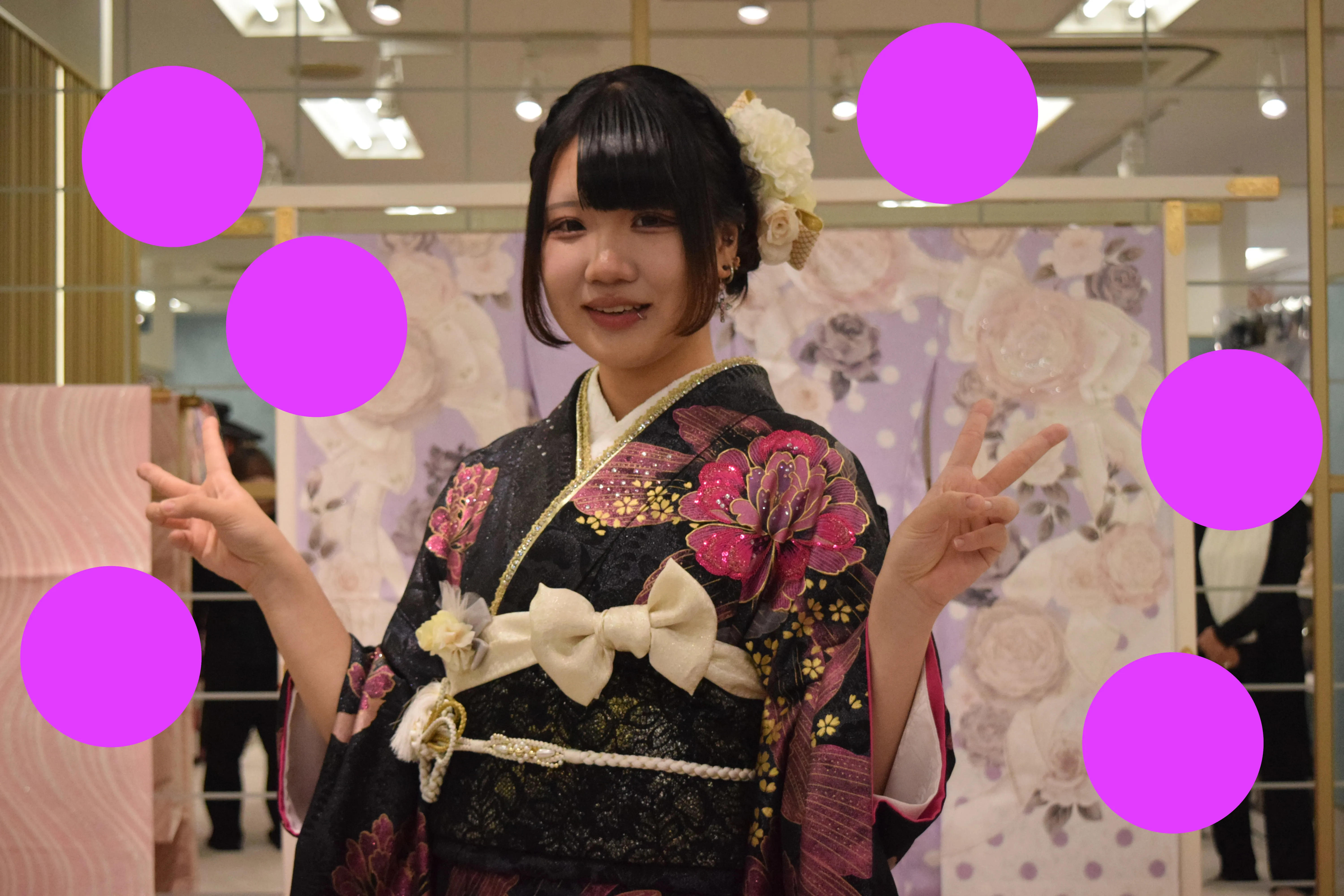 前撮り　振袖　撮影会　モード