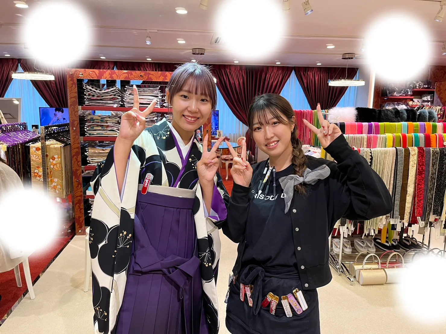 袴レンタル　振袖レンタル　くすみ　キラキラ　かわいい　梅田　大阪　安い　イマドキ　古典　くすみカラー　前撮り　ヴィンテージ　渋い