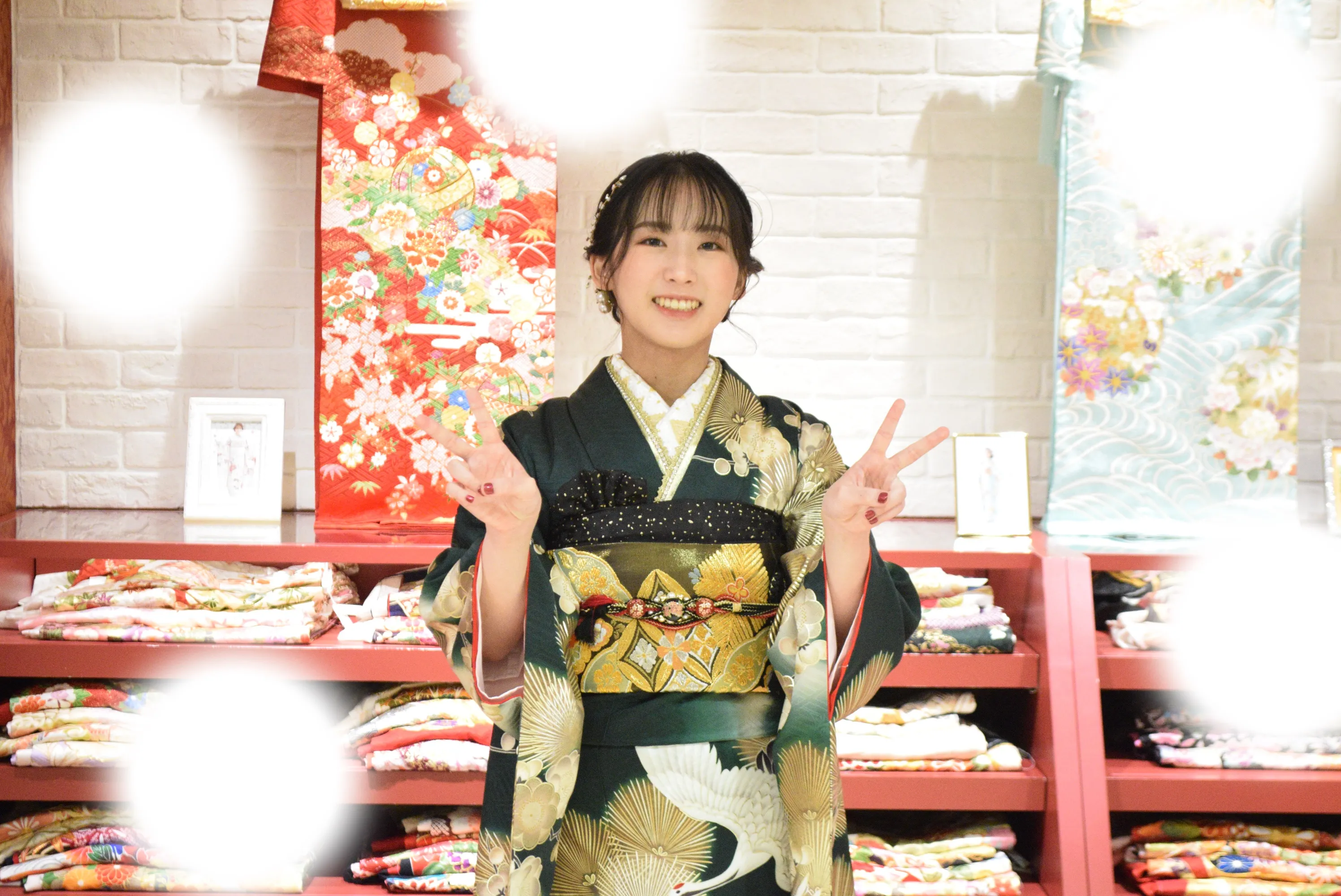 袴レンタル　振袖レンタル　くすみ　キラキラ　かわいい　梅田　大阪　安い　イマドキ　古典　くすみカラー　前撮り　ヴィンテージ　渋い