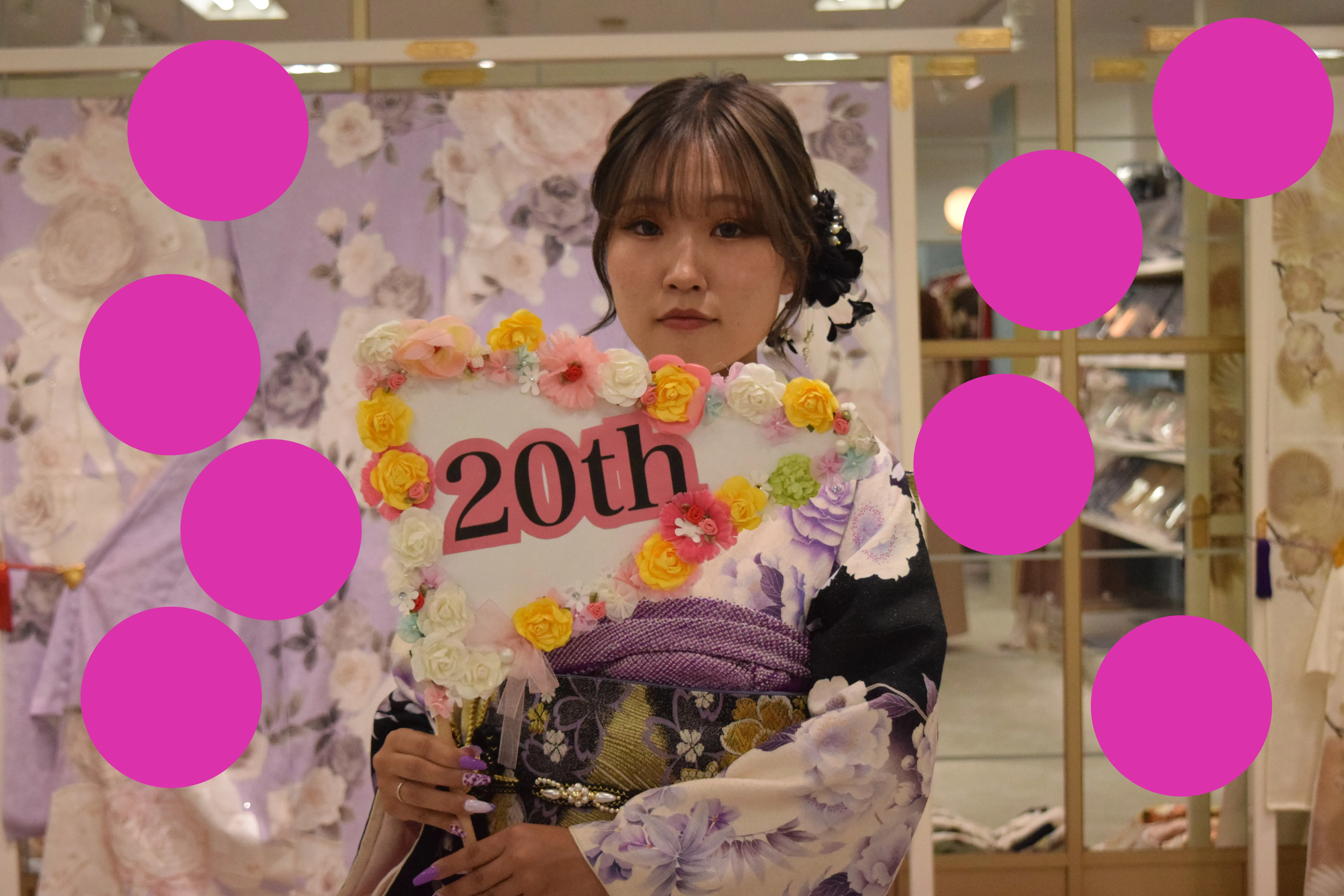 前撮り　振袖　撮影会　モード