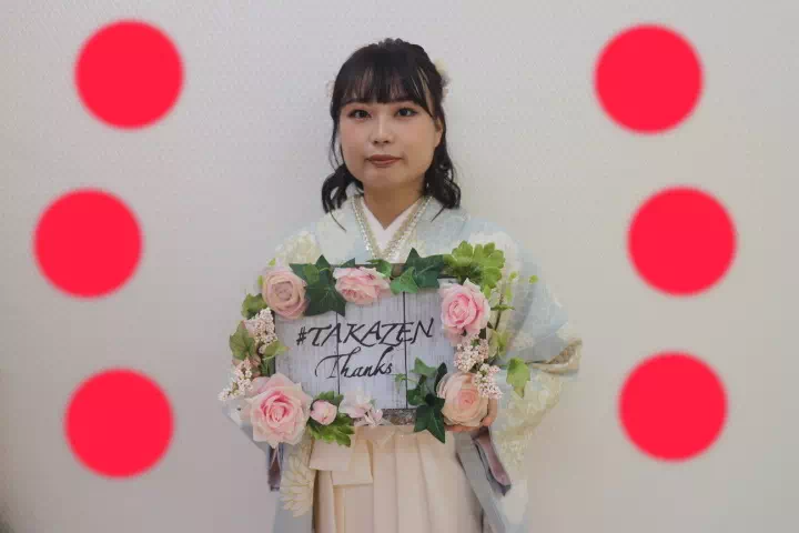 TAKAZEN神戸店　前撮り撮影会　卒業式　袴　古典　イマドキ　カワイイ　コディネート