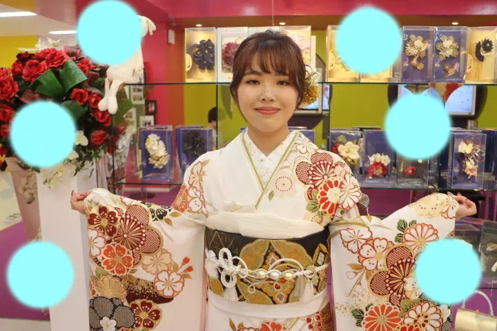 TAKAZEN神戸店　前撮り撮影会　イマドキ　カワイイ　コディネート　振袖　レンタル　袴　