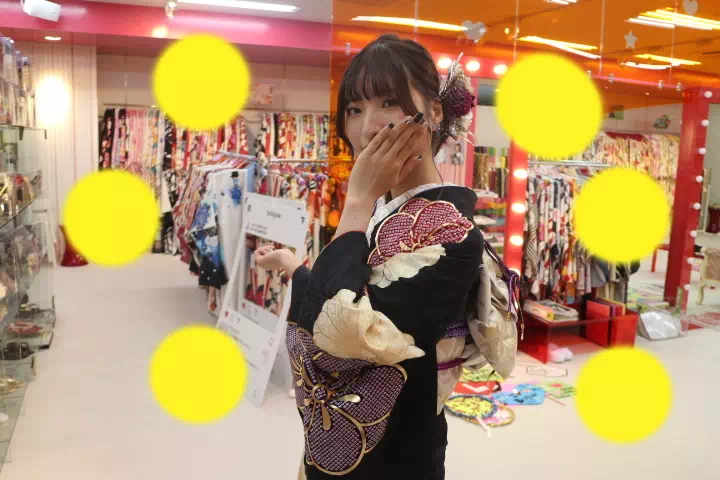TAKAZEN神戸店　前撮り撮影会　イマドキ　カワイイ　コディネート　振袖　レンタル　袴　