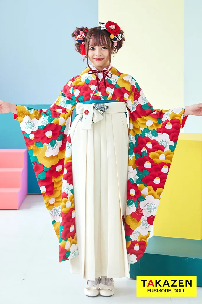 振袖　かわいい　レトロ　個性的　あいさ