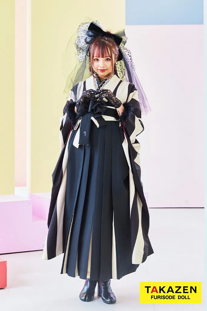 振袖　かわいい　レトロ　個性的　あいさ
