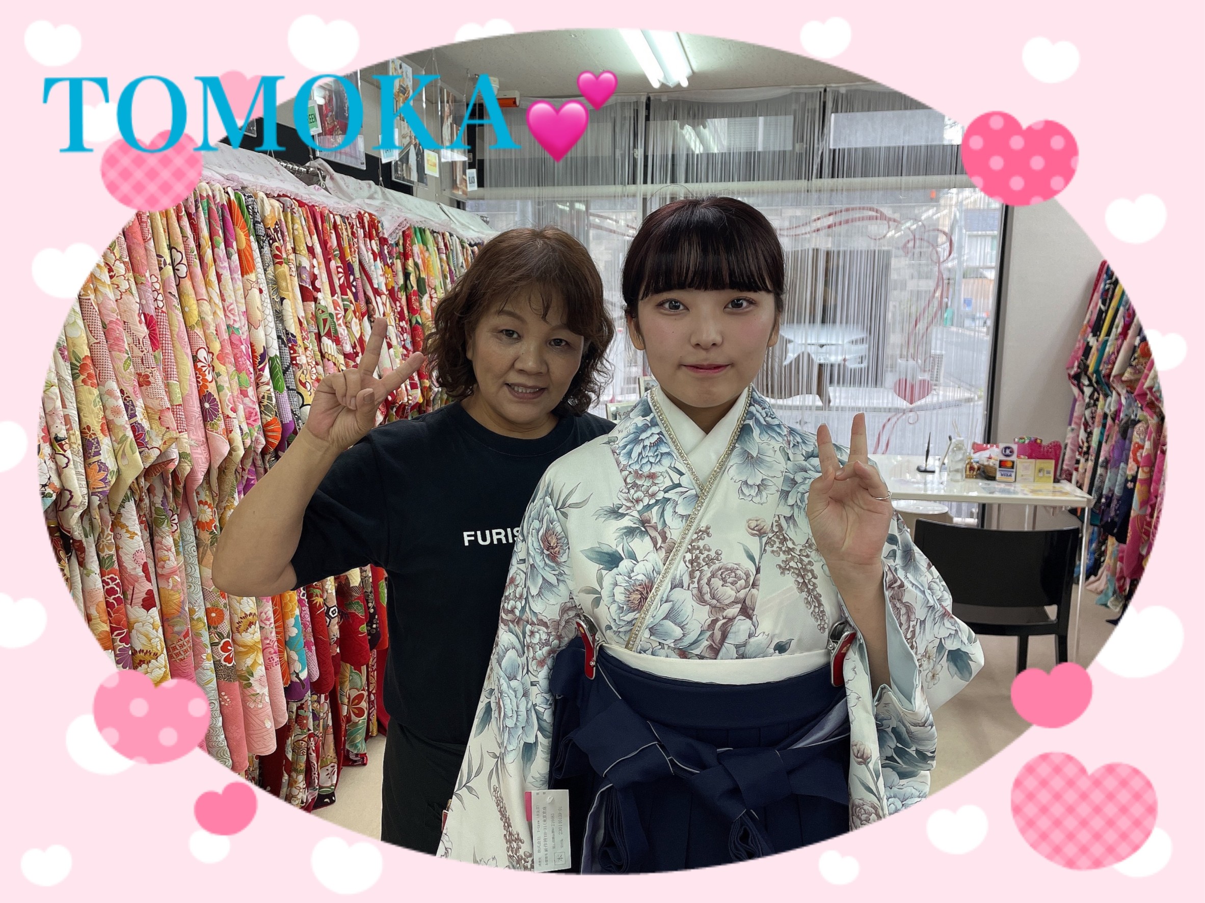 袴　前撮り撮影会　可愛い　おしゃれ くすみ　イマドキ